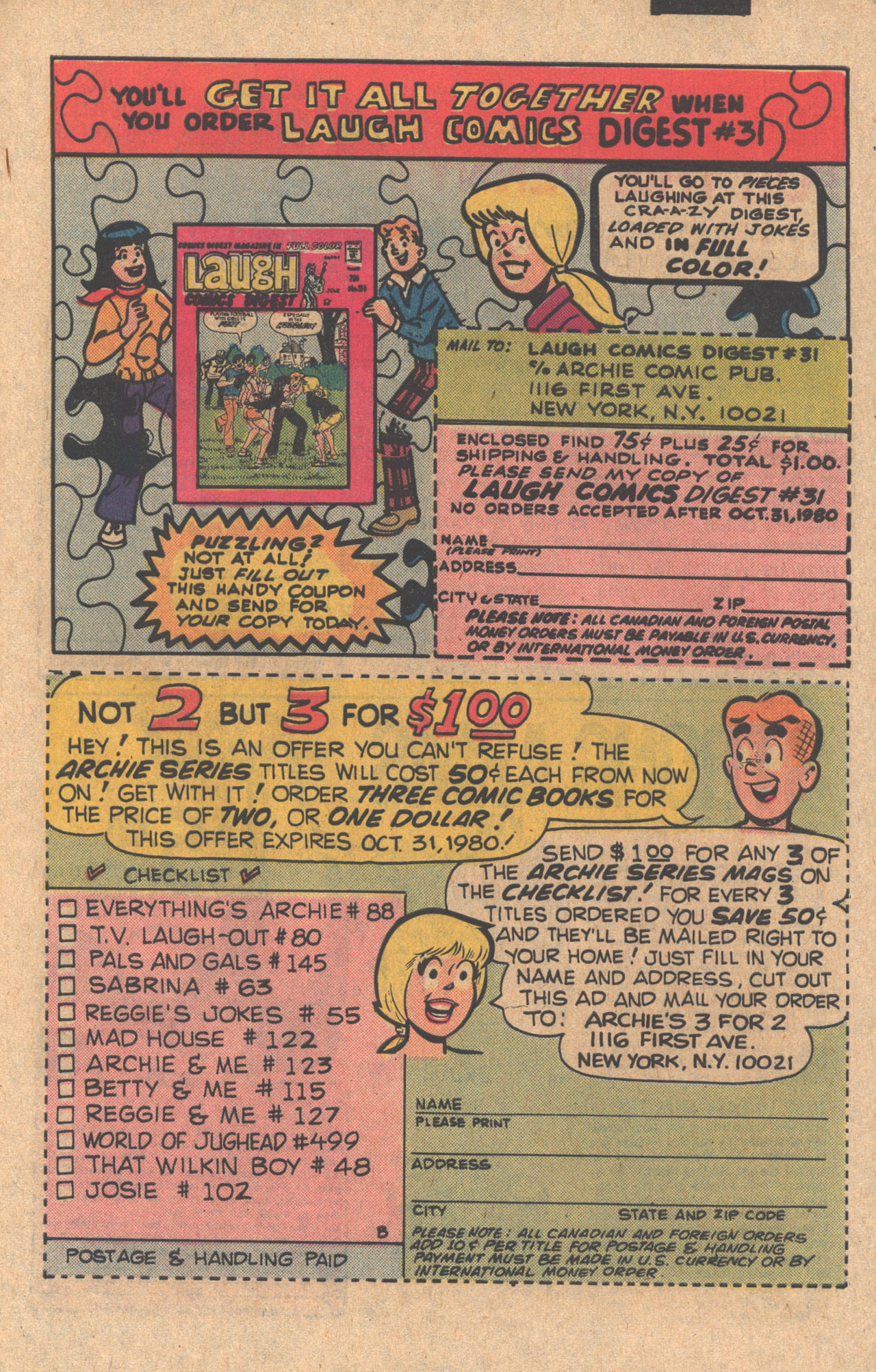 Read online Life With Archie (1958) comic -  Issue #218 - 26