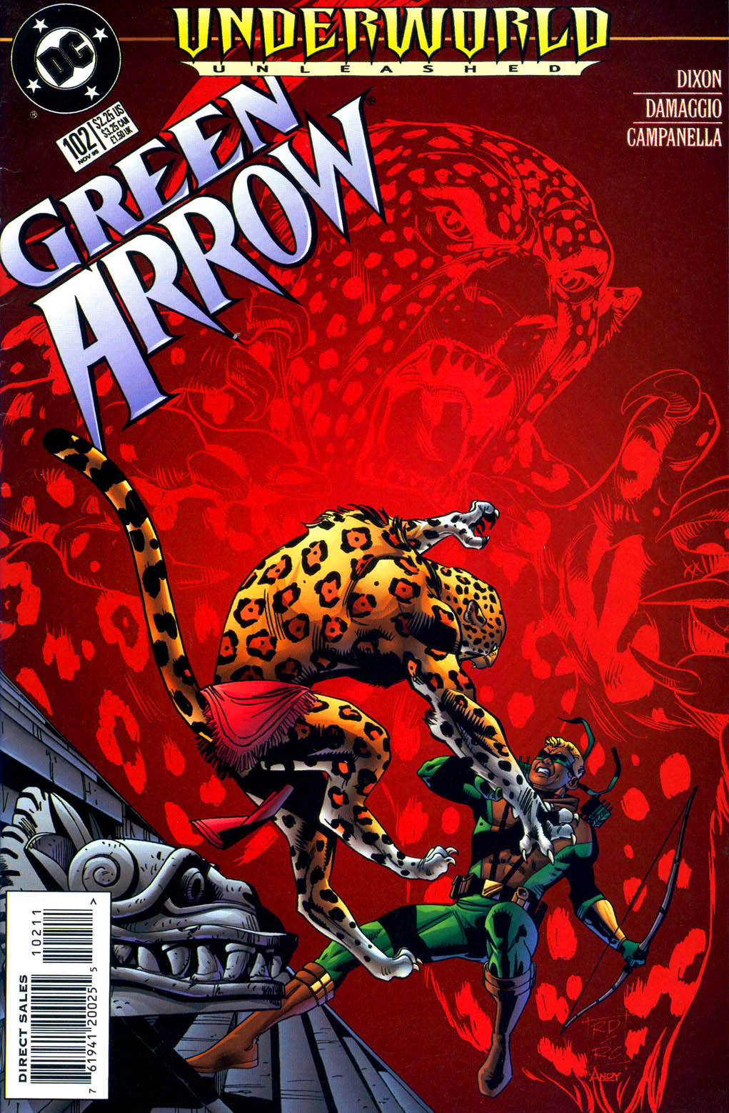 Read online Green Arrow (1988) comic -  Issue #102 - 1