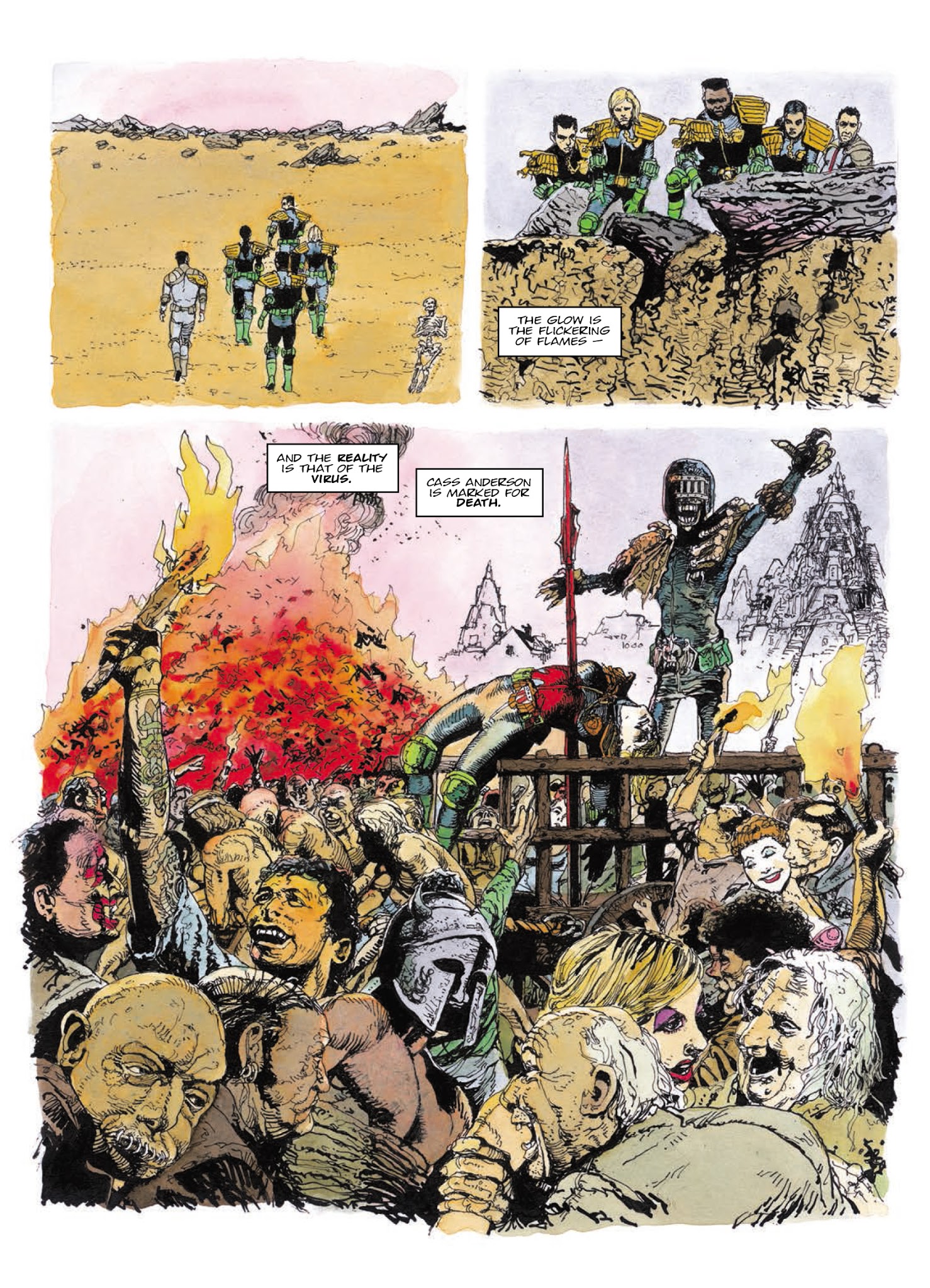 Read online Judge Anderson: The Psi Files comic -  Issue # TPB 4 - 146