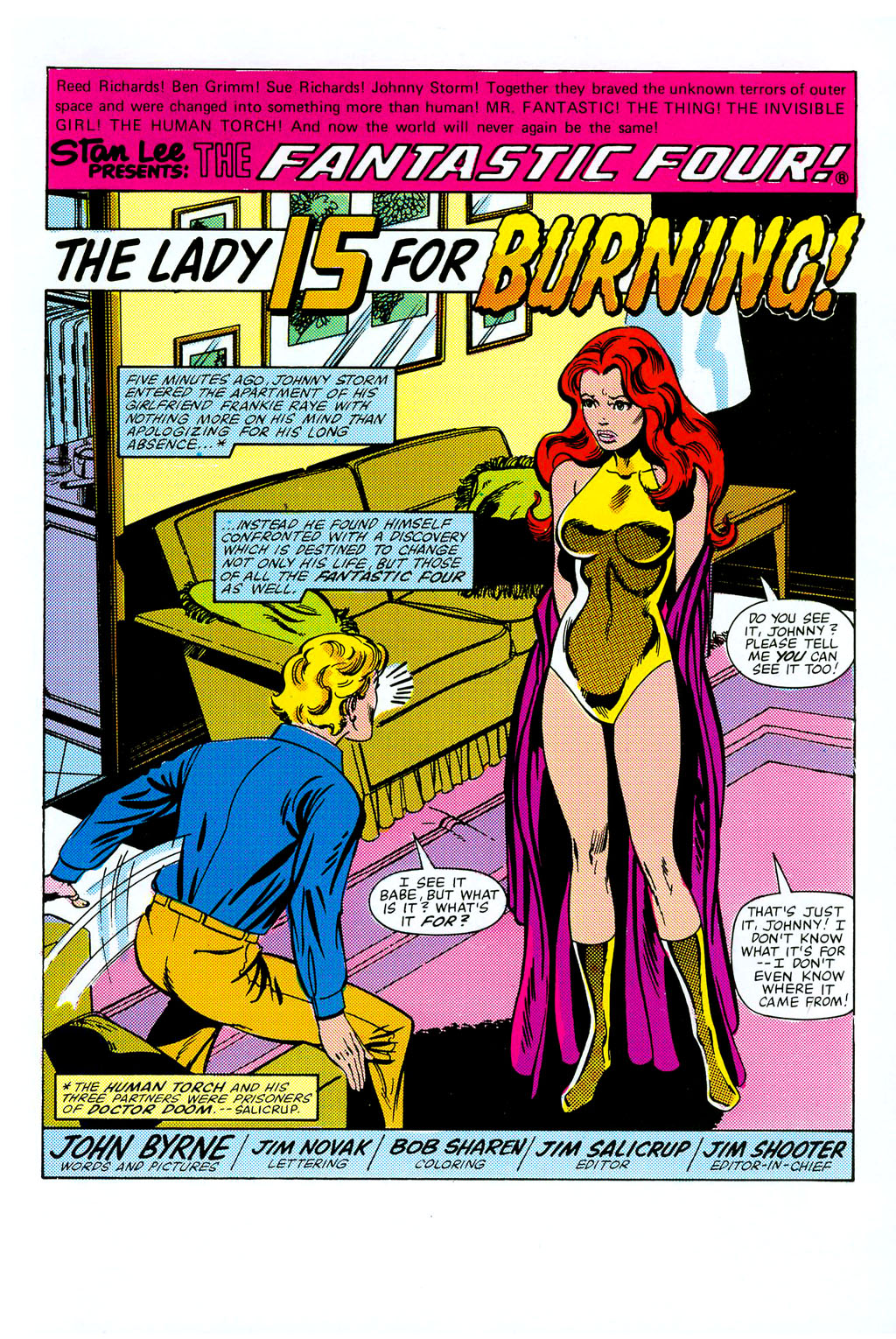 Read online Fantastic Four Visionaries: John Byrne comic -  Issue # TPB 1 - 155