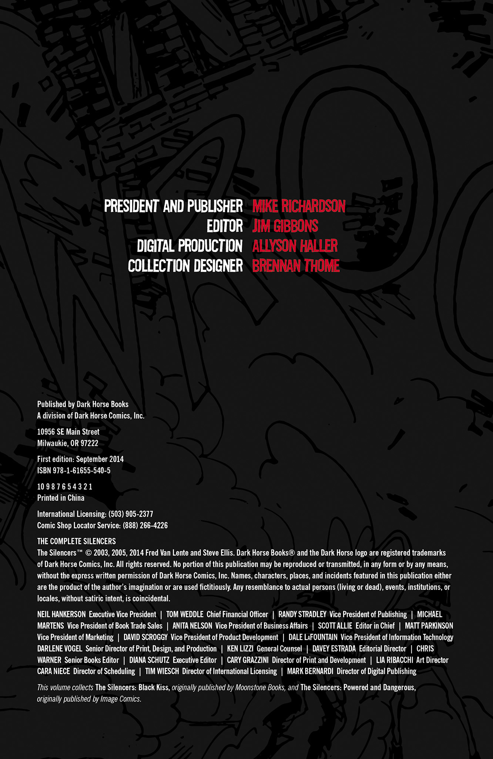 Read online The Complete Silencers comic -  Issue # TPB (Part 1) - 4