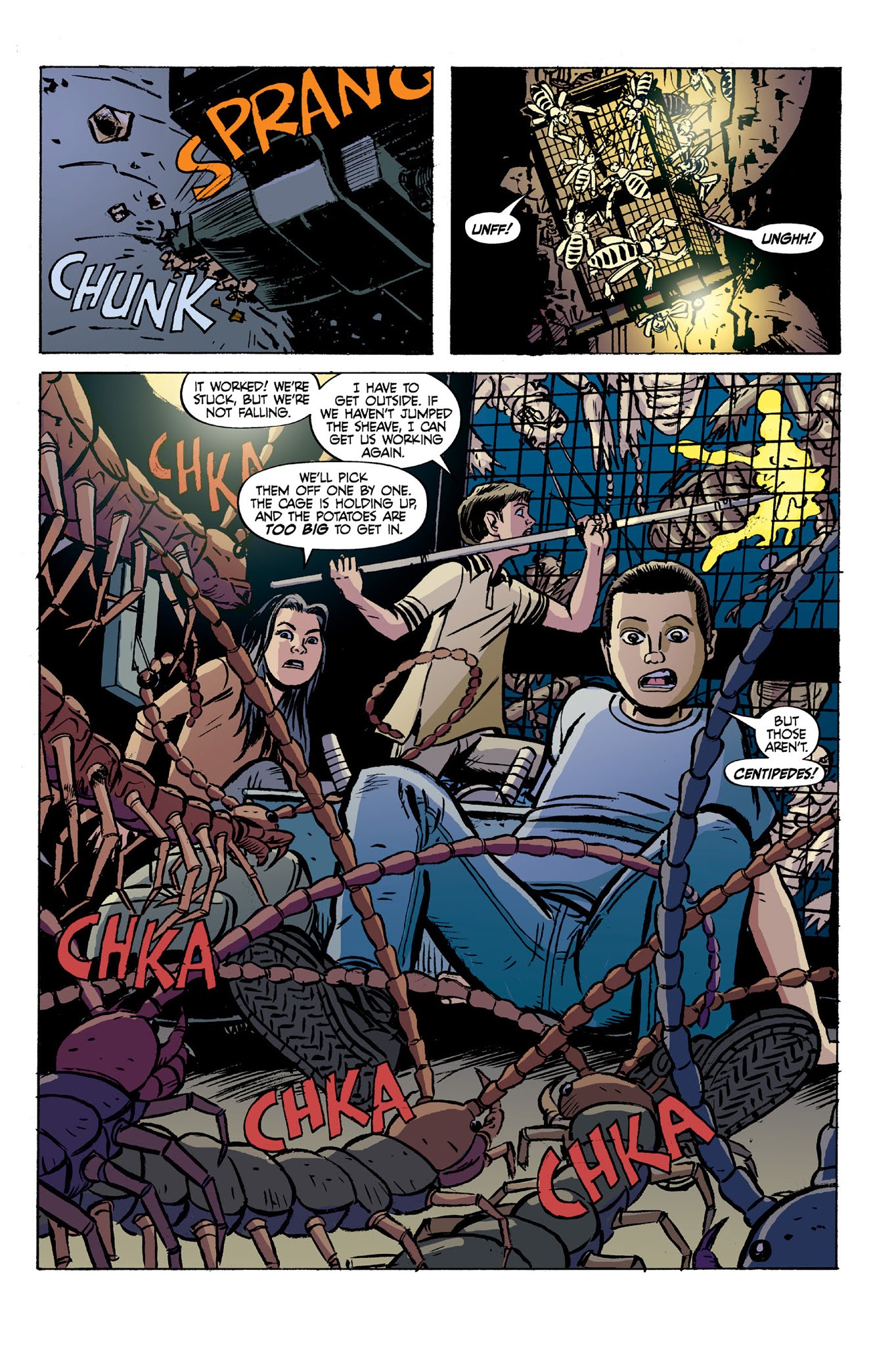 Read online Juice Squeezers: The Great Bug Elevator comic -  Issue # TPB - 103