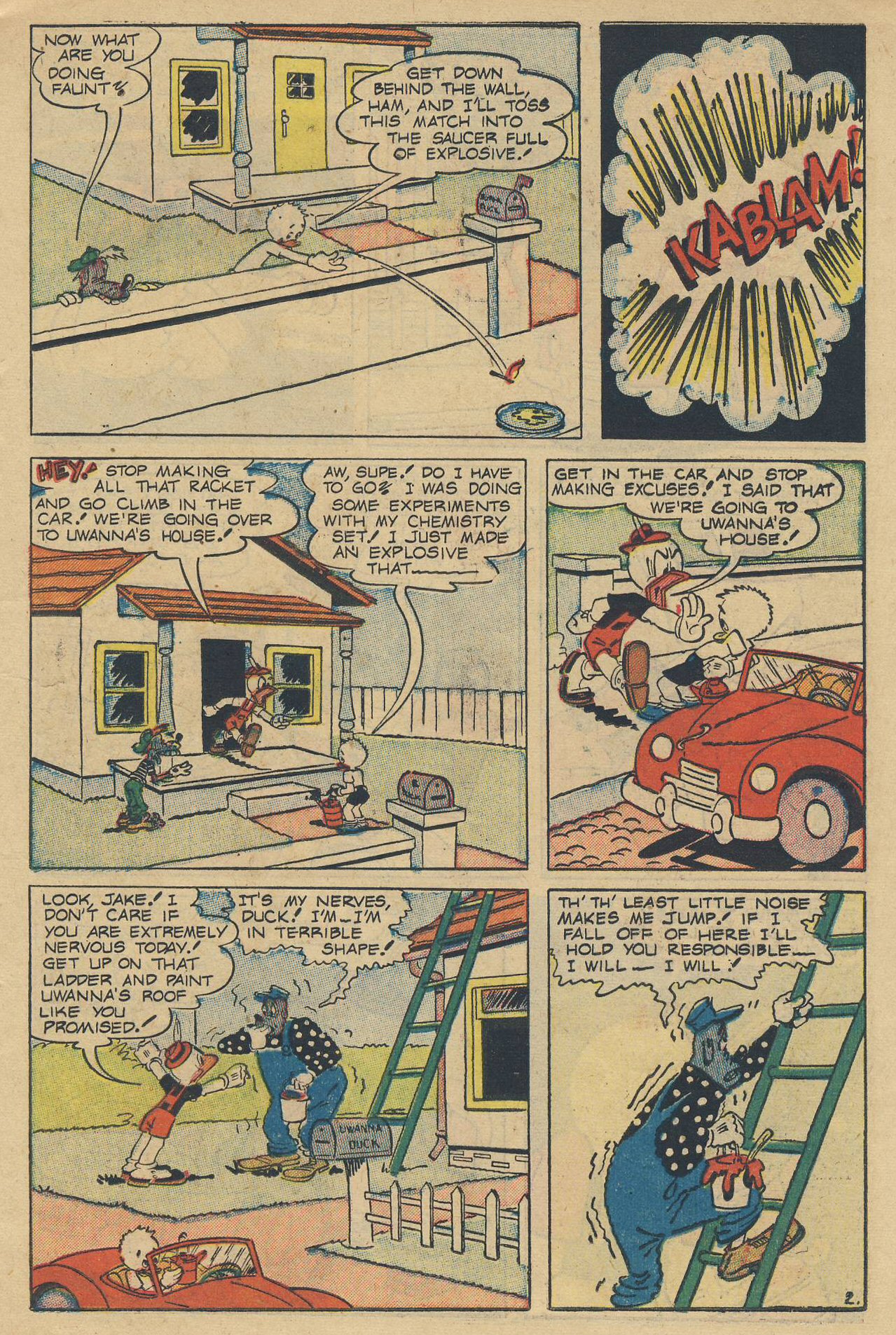 Read online Super Duck Comics comic -  Issue #49 - 15