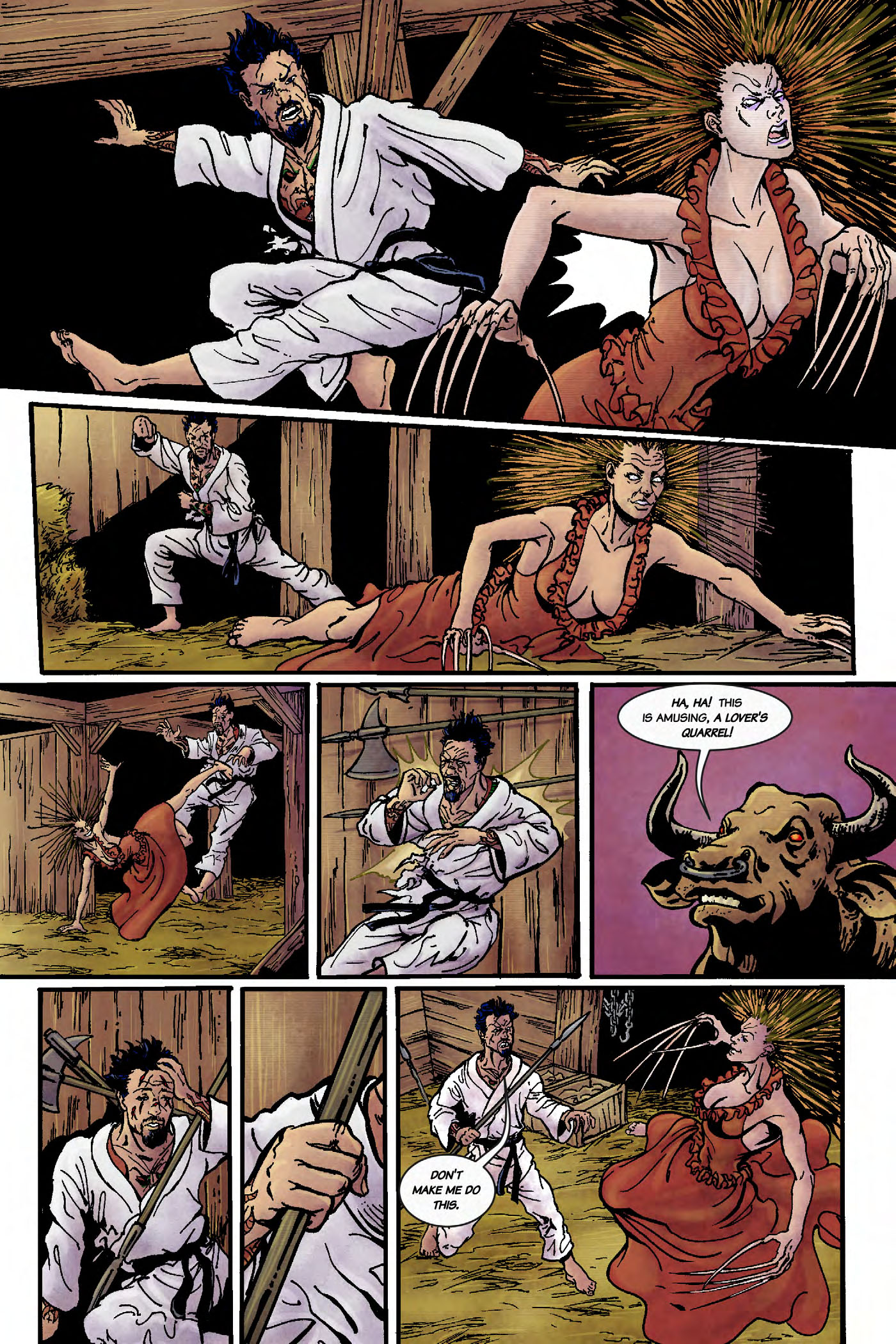 Read online Kung Fu Satanist comic -  Issue #2 - 21