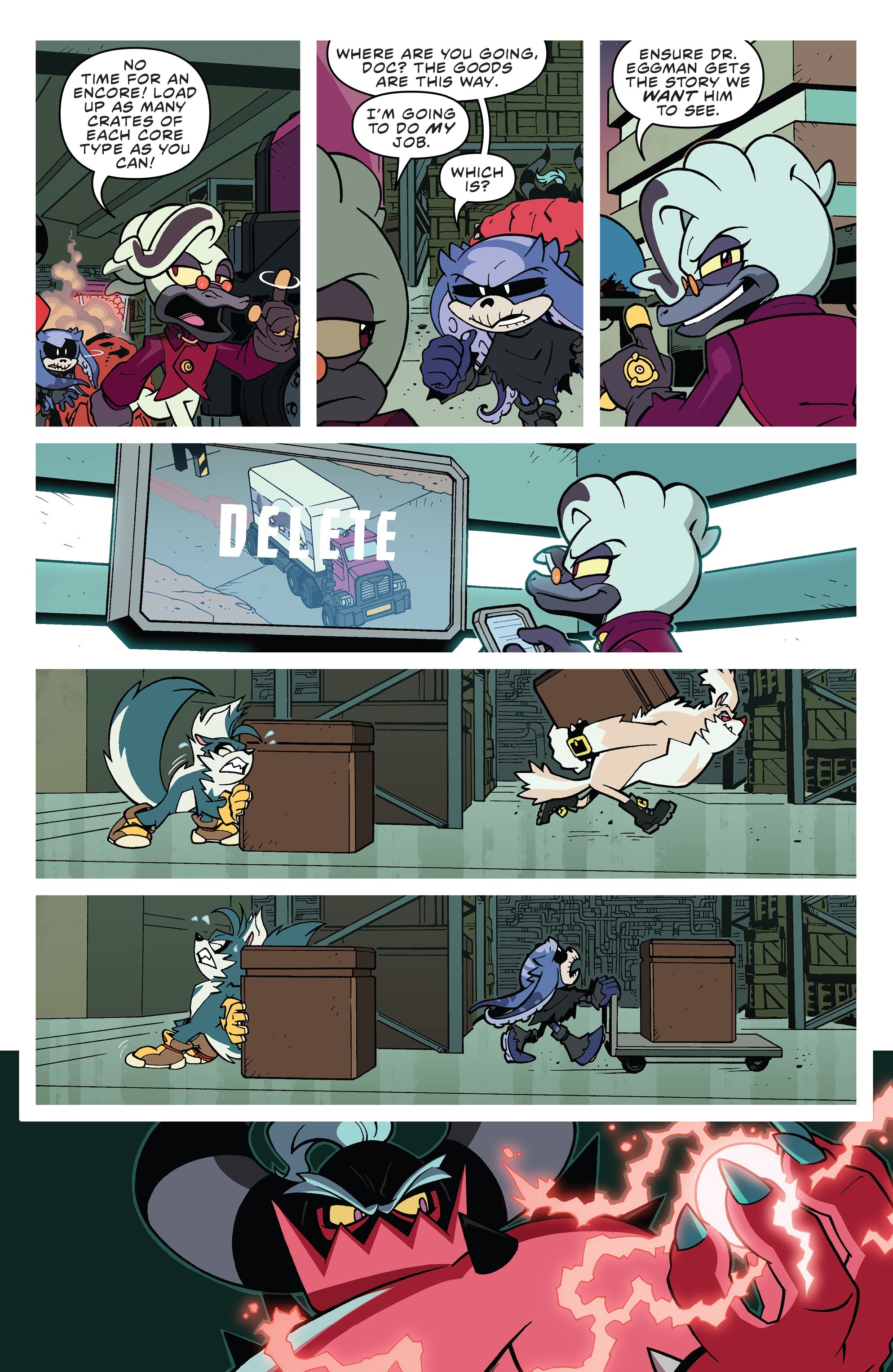 Read online Sonic the Hedgehog: Bad Guys comic -  Issue #2 - 20