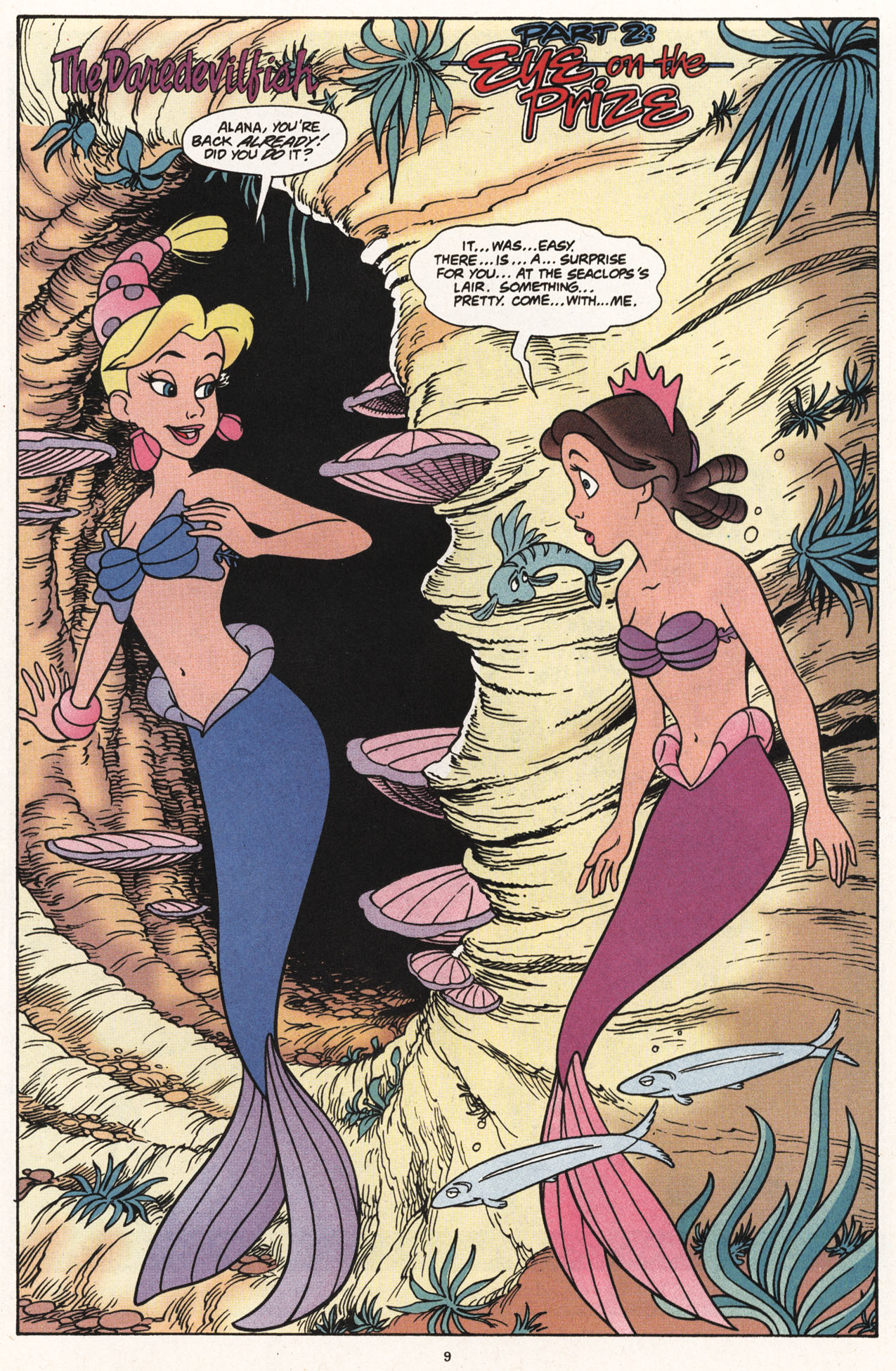 Read online Disney's The Little Mermaid comic -  Issue #3 - 11