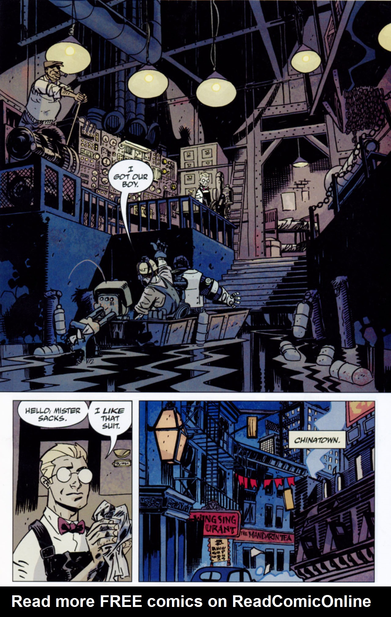 Read online Lobster Johnson: The Iron Prometheus comic -  Issue #1 - 19