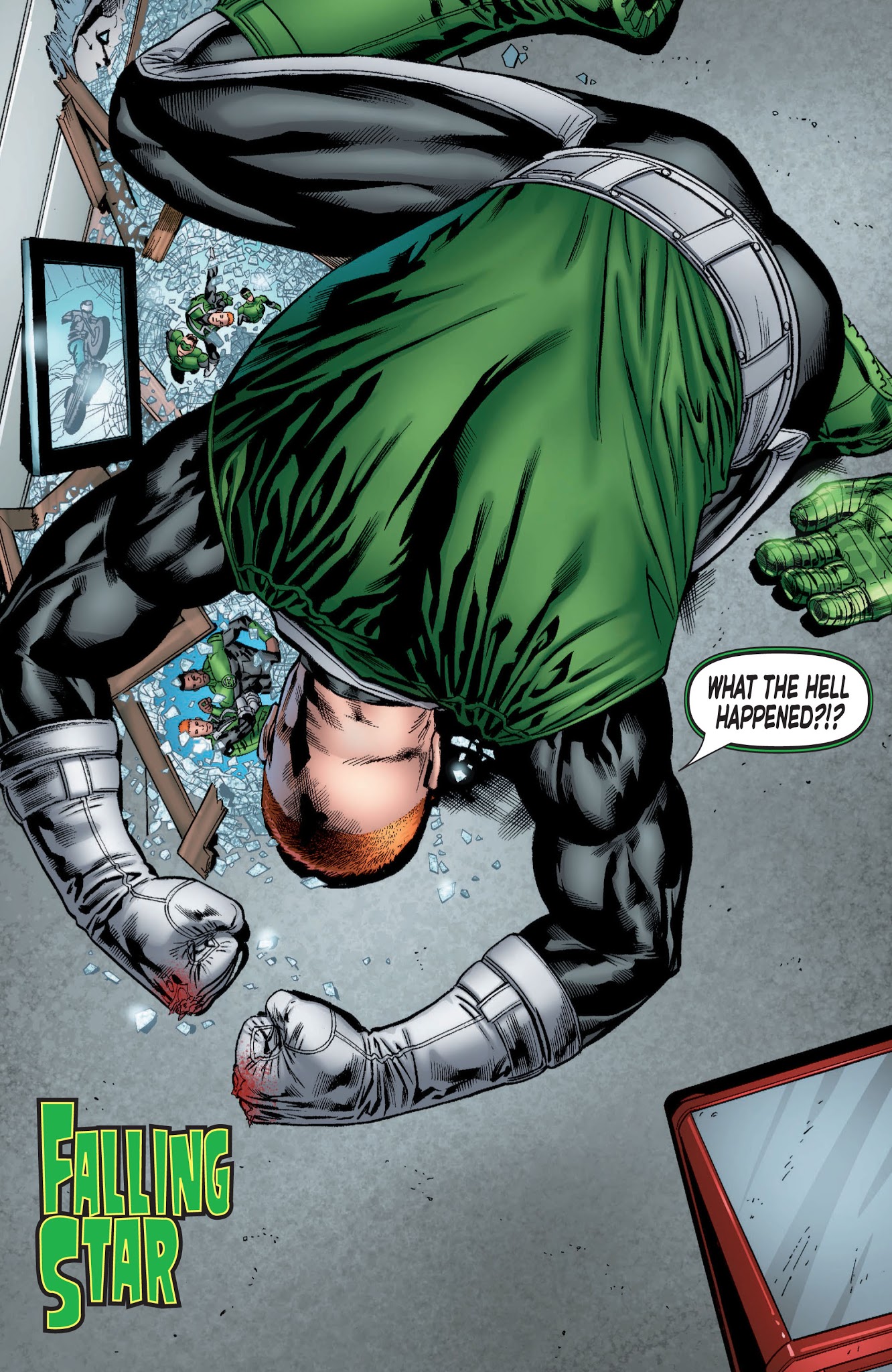 Read online Green Lantern: Rise of the Third Army comic -  Issue # TPB - 105