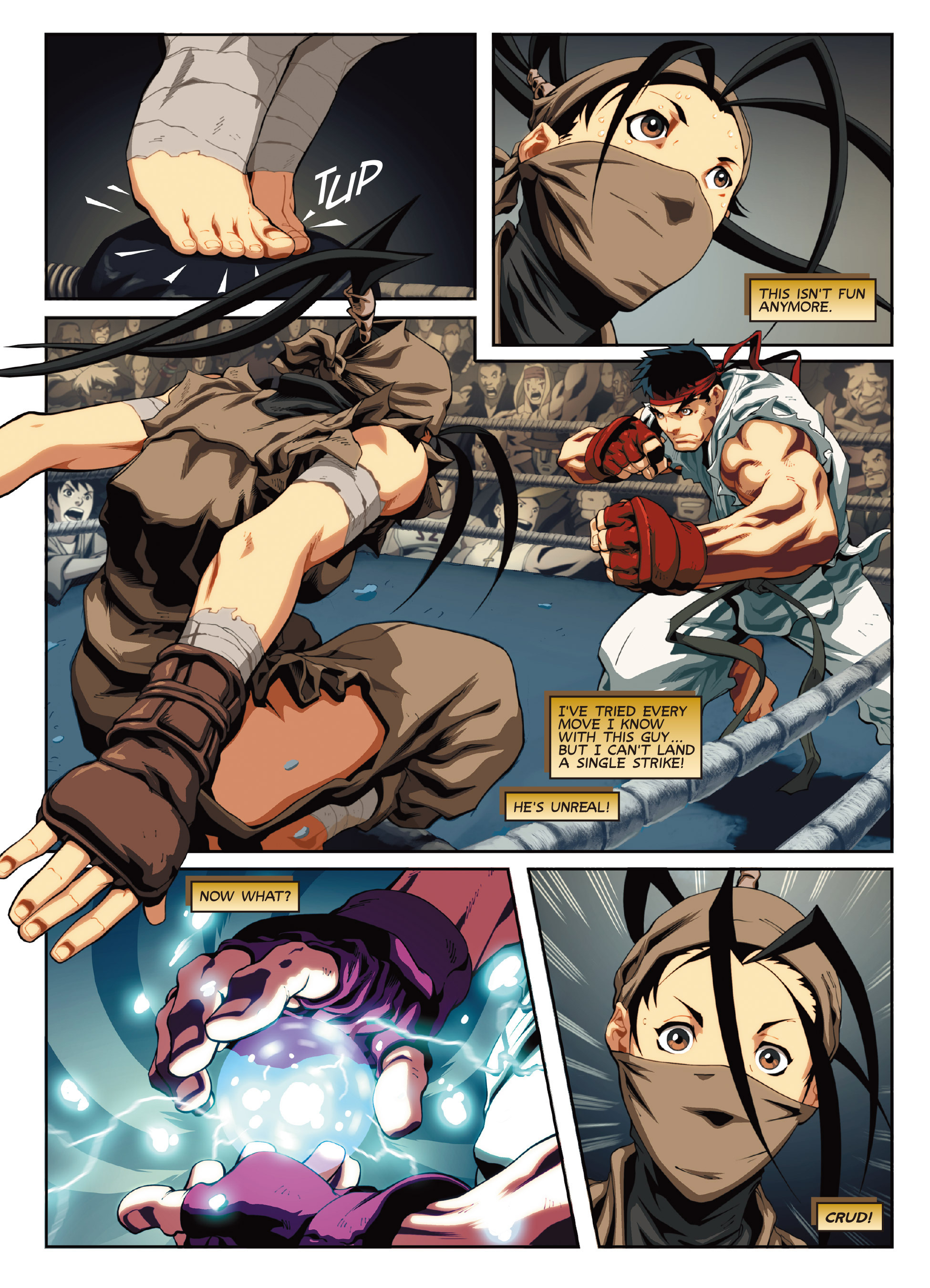 Read online Free Comic Book Day 2015 comic -  Issue # Street Fighter - Super Combo Special - 19