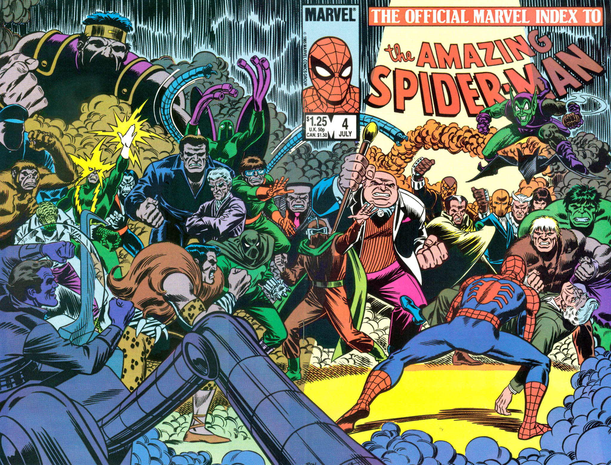 Read online The Official Marvel Index to The Amazing Spider-Man comic -  Issue #4 - 1