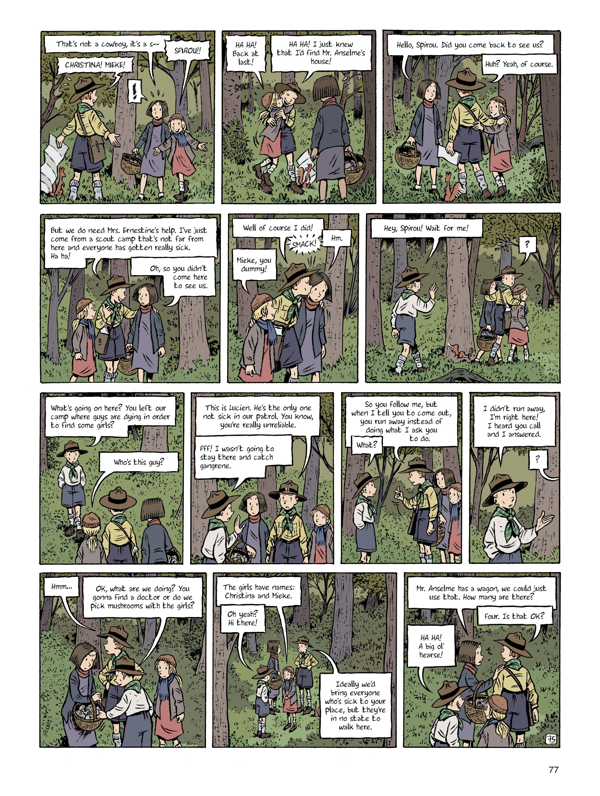 Read online Spirou: Hope Against All Odds comic -  Issue #1 - 77