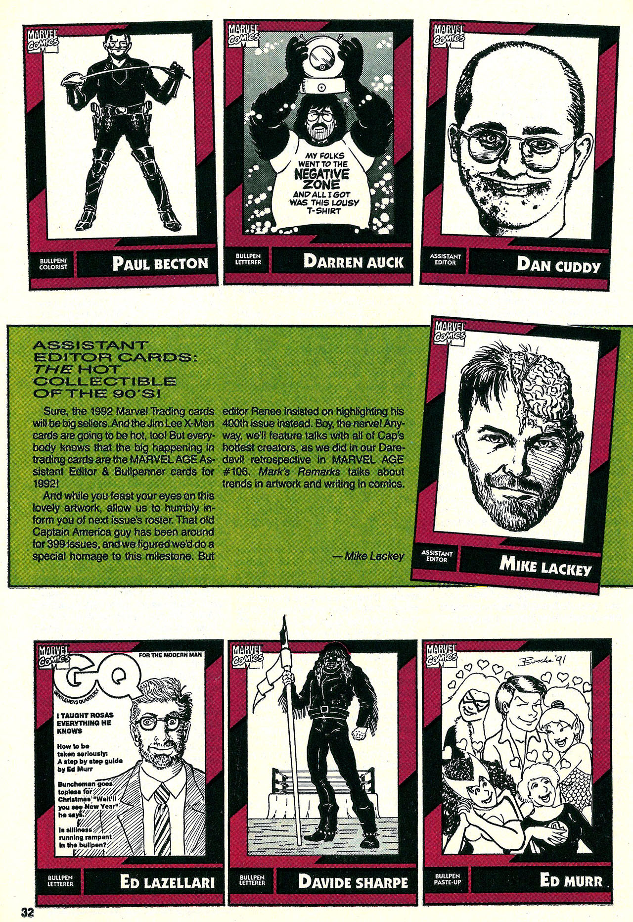 Read online Marvel Age comic -  Issue #111 - 32