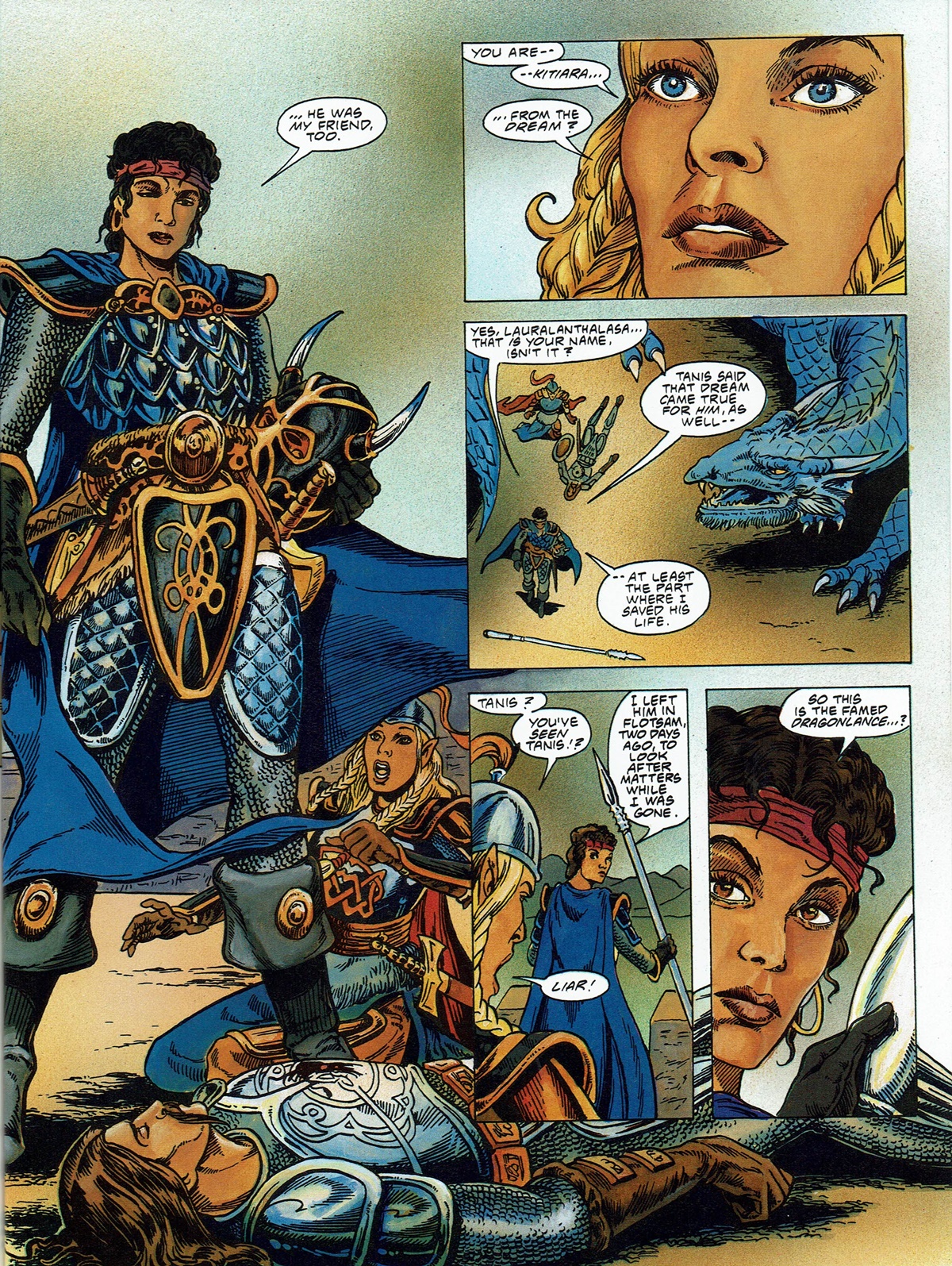 Read online Dragonlance Saga comic -  Issue #5 - 75
