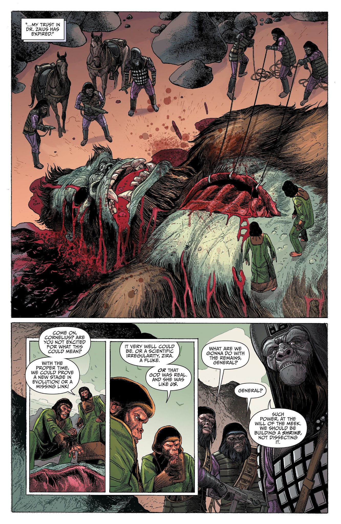 Read online Kong on the Planet of the Apes comic -  Issue #1 - 10