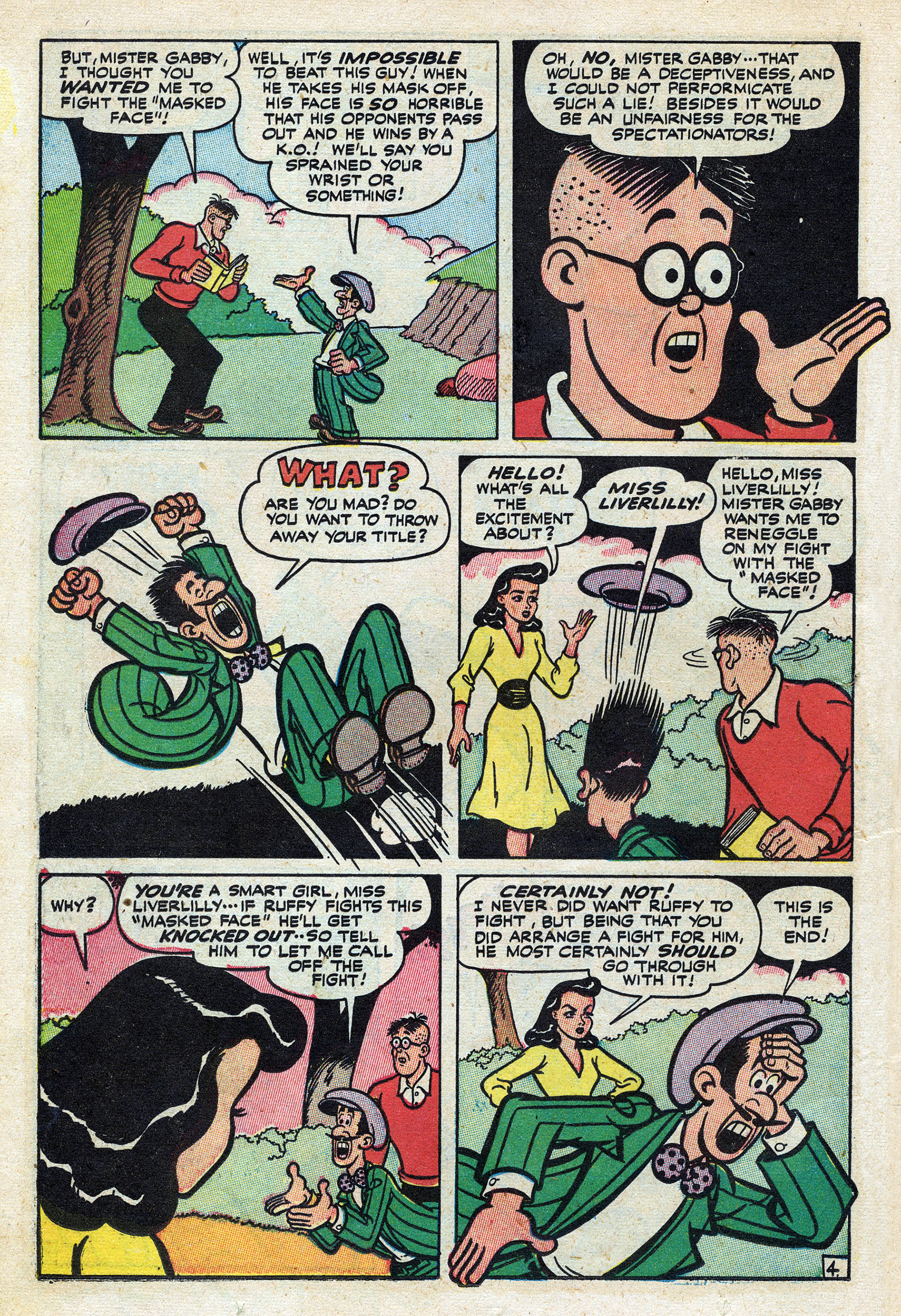 Read online Margie Comics comic -  Issue #36 - 22