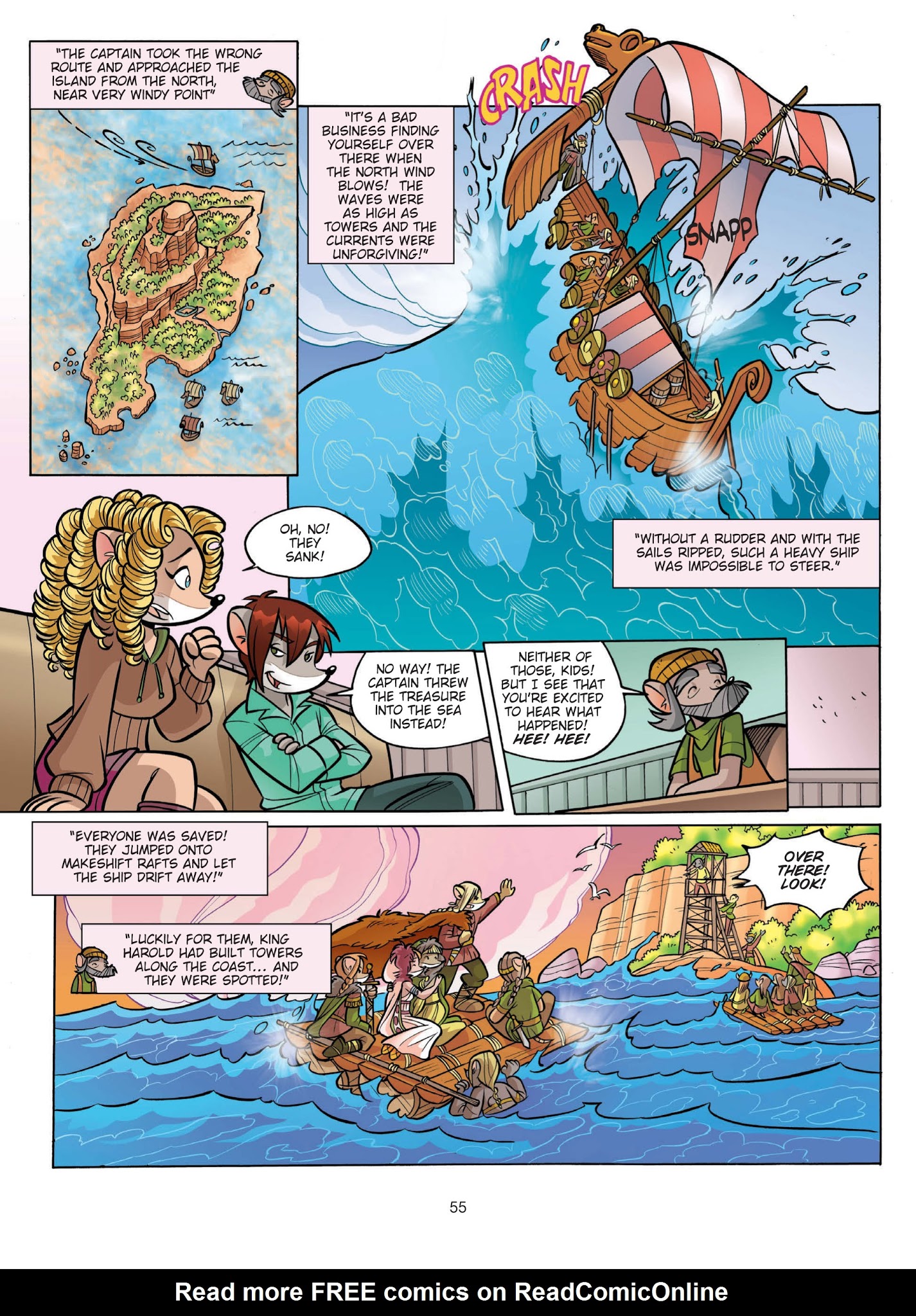 Read online Thea Stilton comic -  Issue # TPB 2 - 56