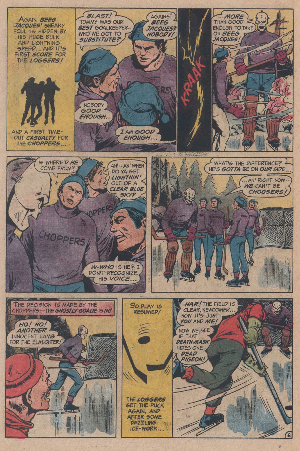 Read online Strange Sports Stories (1973) comic -  Issue #5 - 10