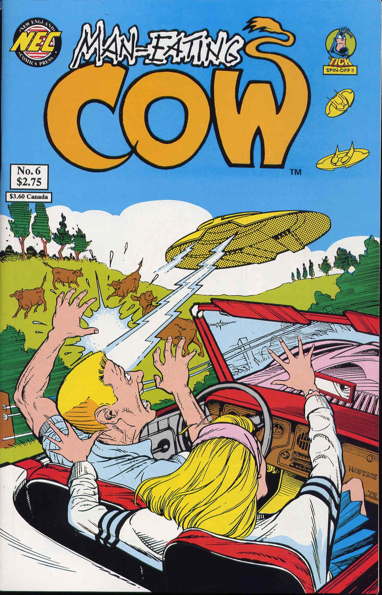 Read online Man-Eating Cow comic -  Issue #6 - 1