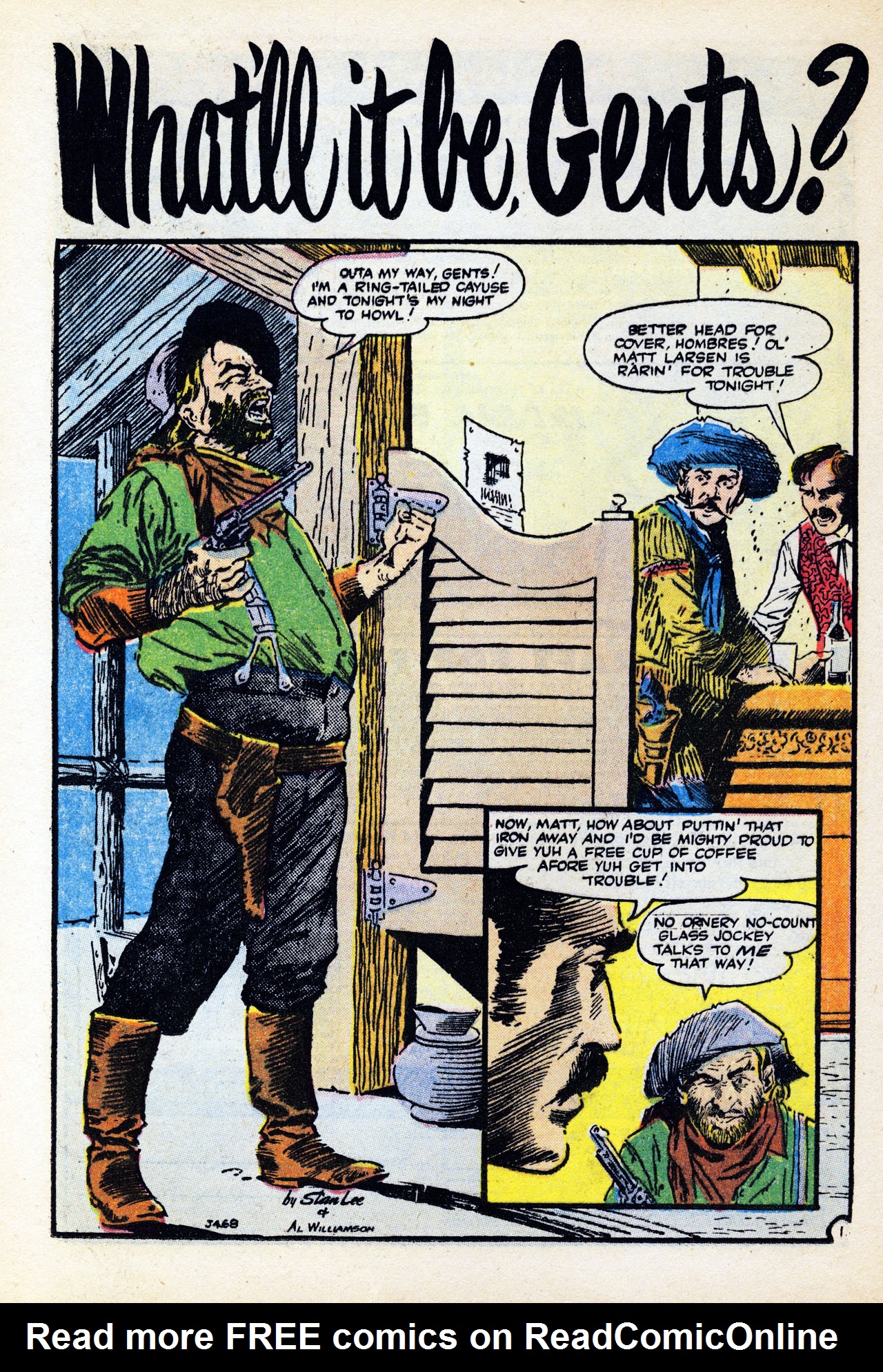 Read online Gunsmoke Western comic -  Issue #35 - 16