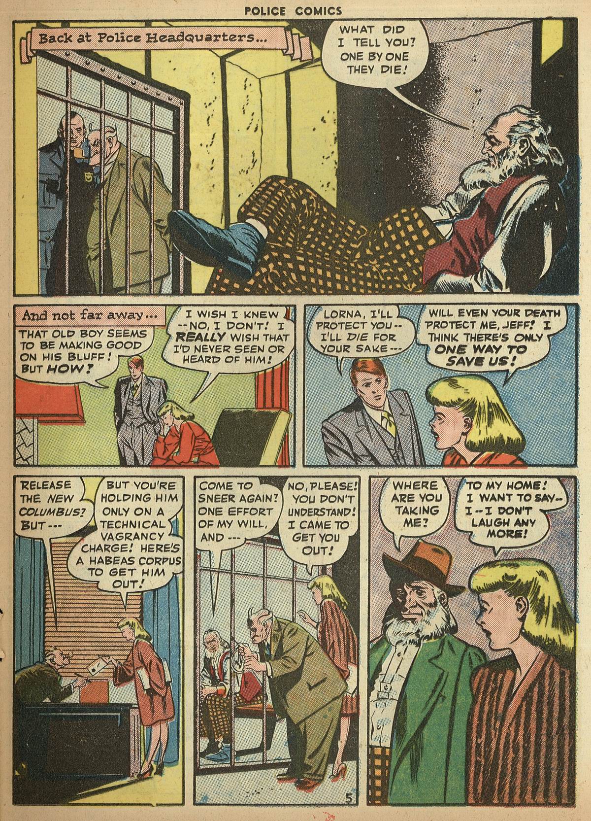Read online Police Comics comic -  Issue #67 - 41