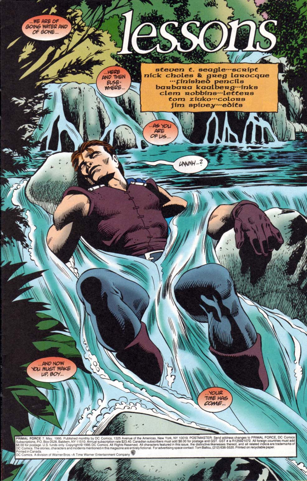 Read online Primal Force comic -  Issue #7 - 2