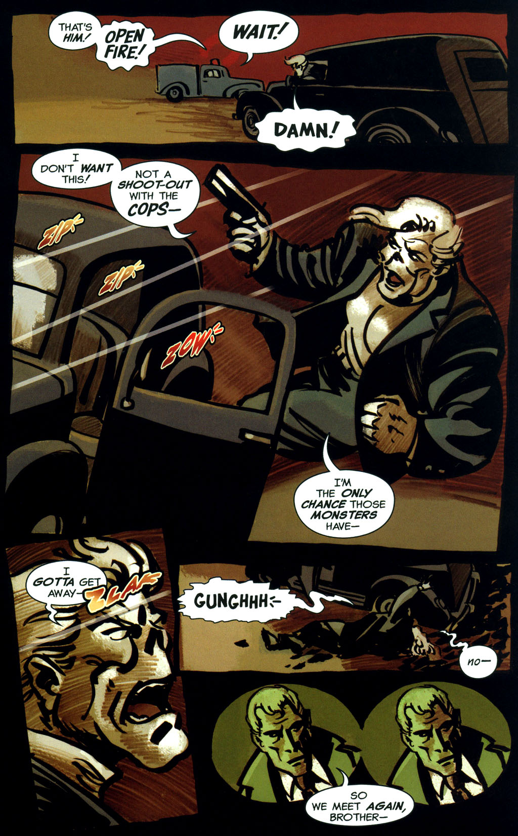 Read online Frankenstein Mobster comic -  Issue #4 - 25