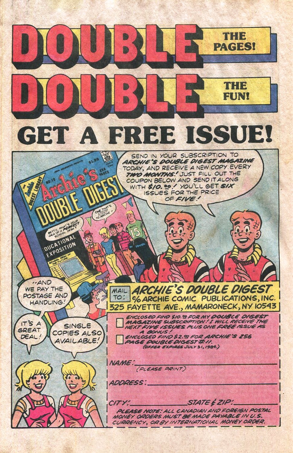 Read online Jughead (1965) comic -  Issue #334 - 28