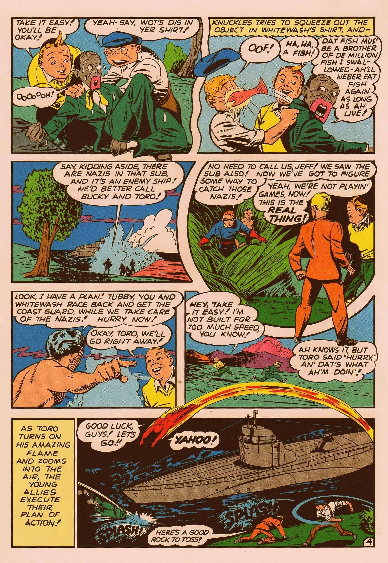 Read online Young Allies Comics comic -  Issue #6 - 6