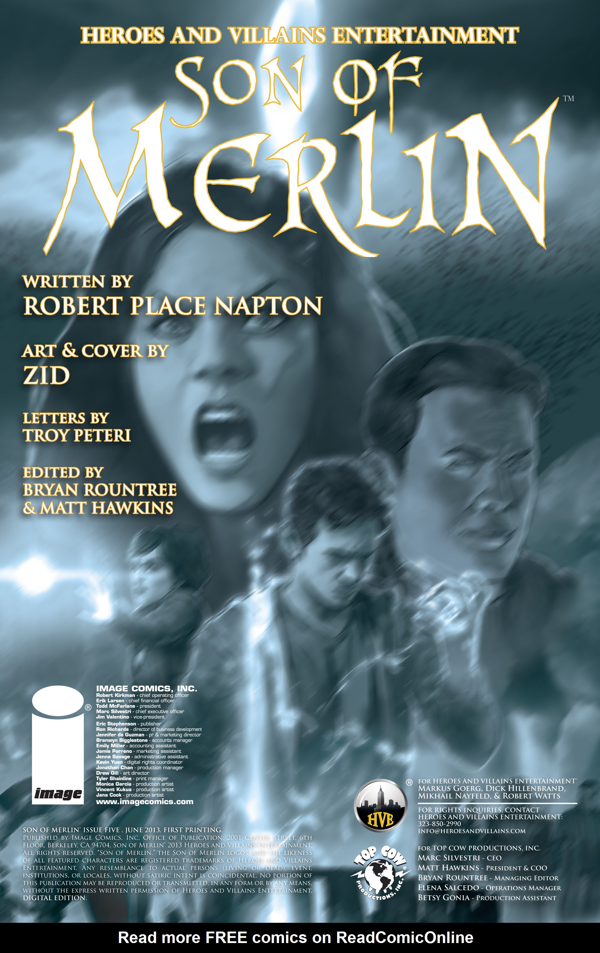 Read online Son of Merlin comic -  Issue #5 - 2