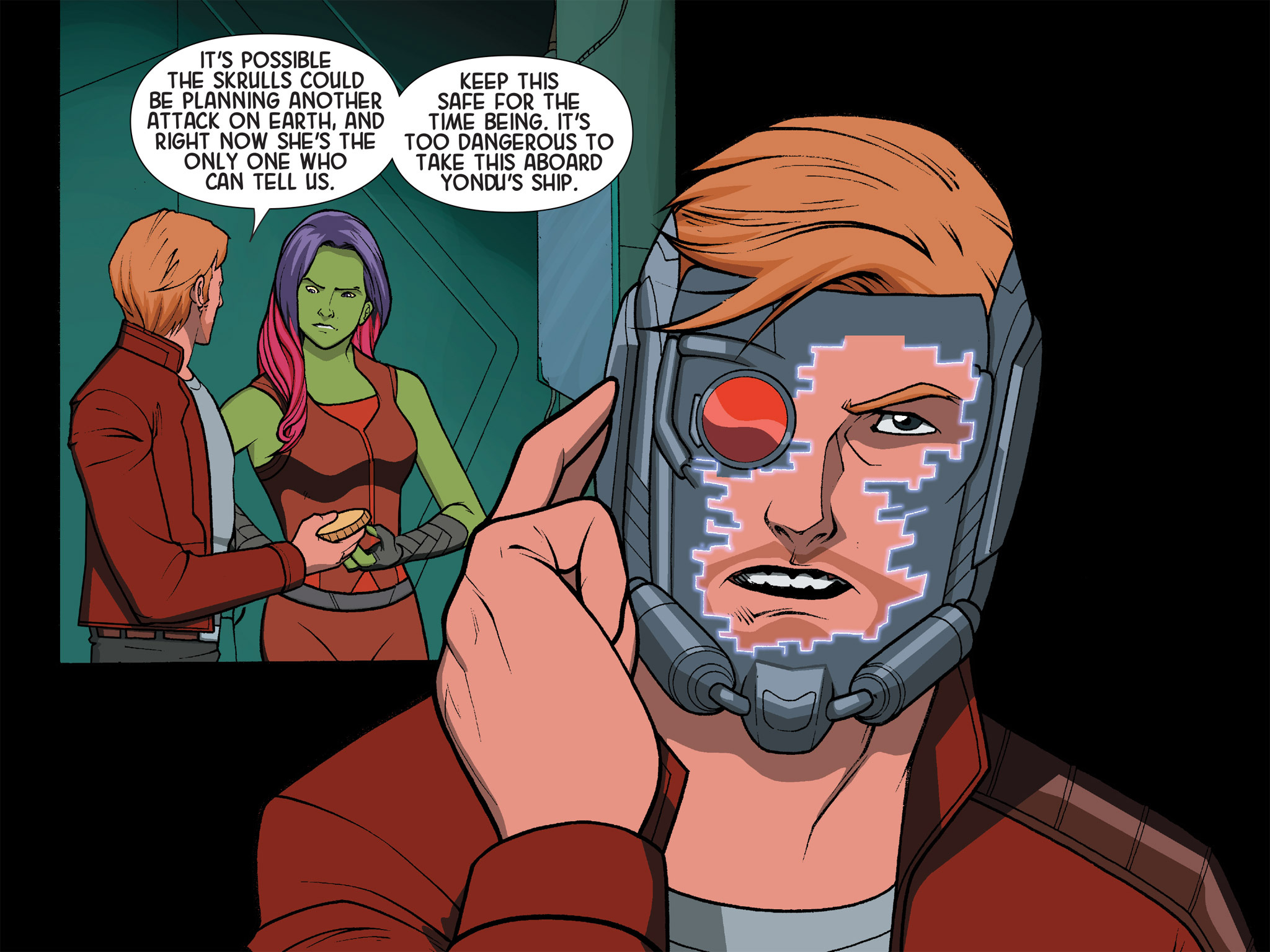 Read online Guardians of the Galaxy: Awesome Mix Infinite Comic comic -  Issue #7 - 26