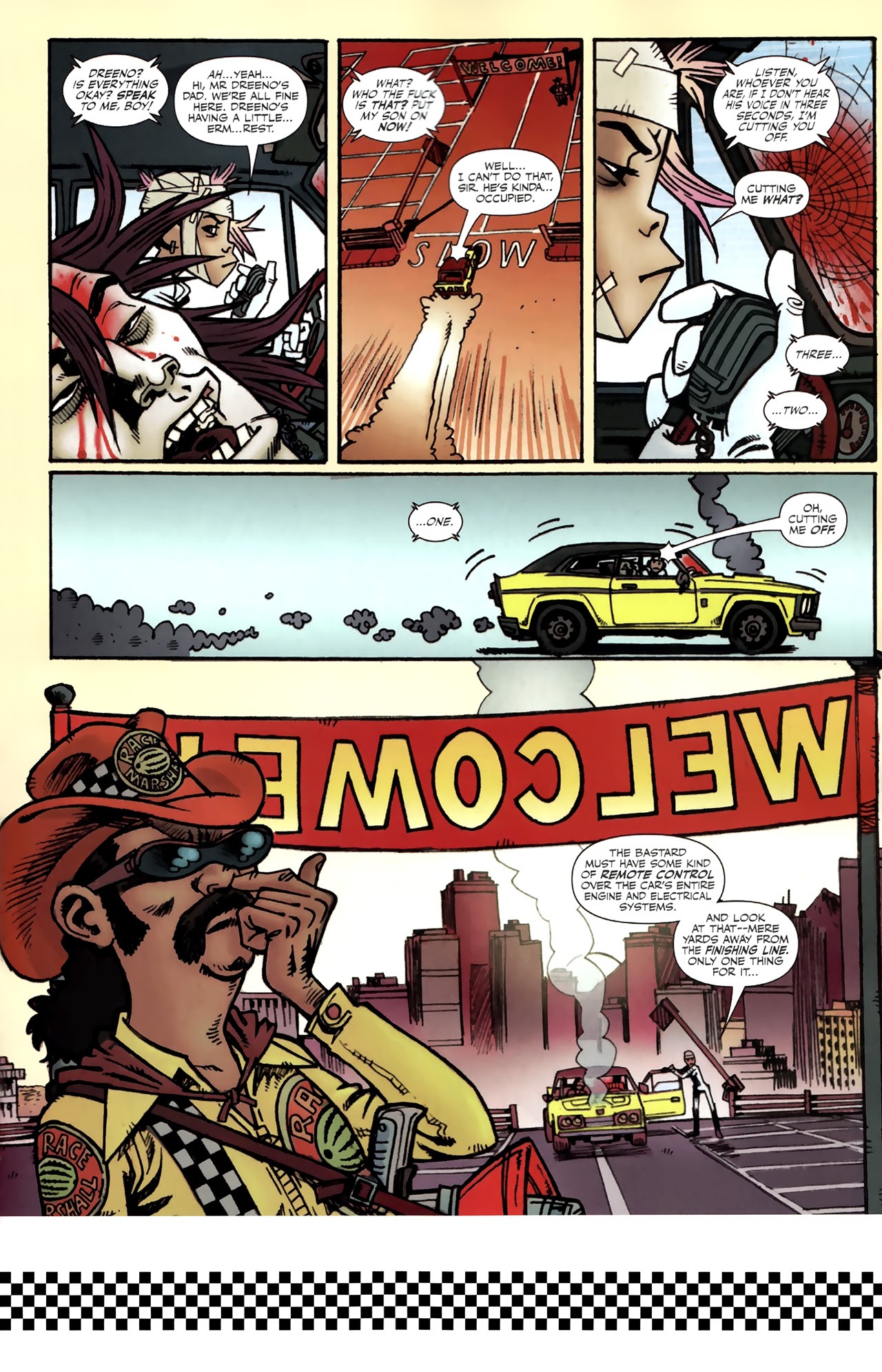 Read online Tank Girl: Skidmarks comic -  Issue #3 - 6