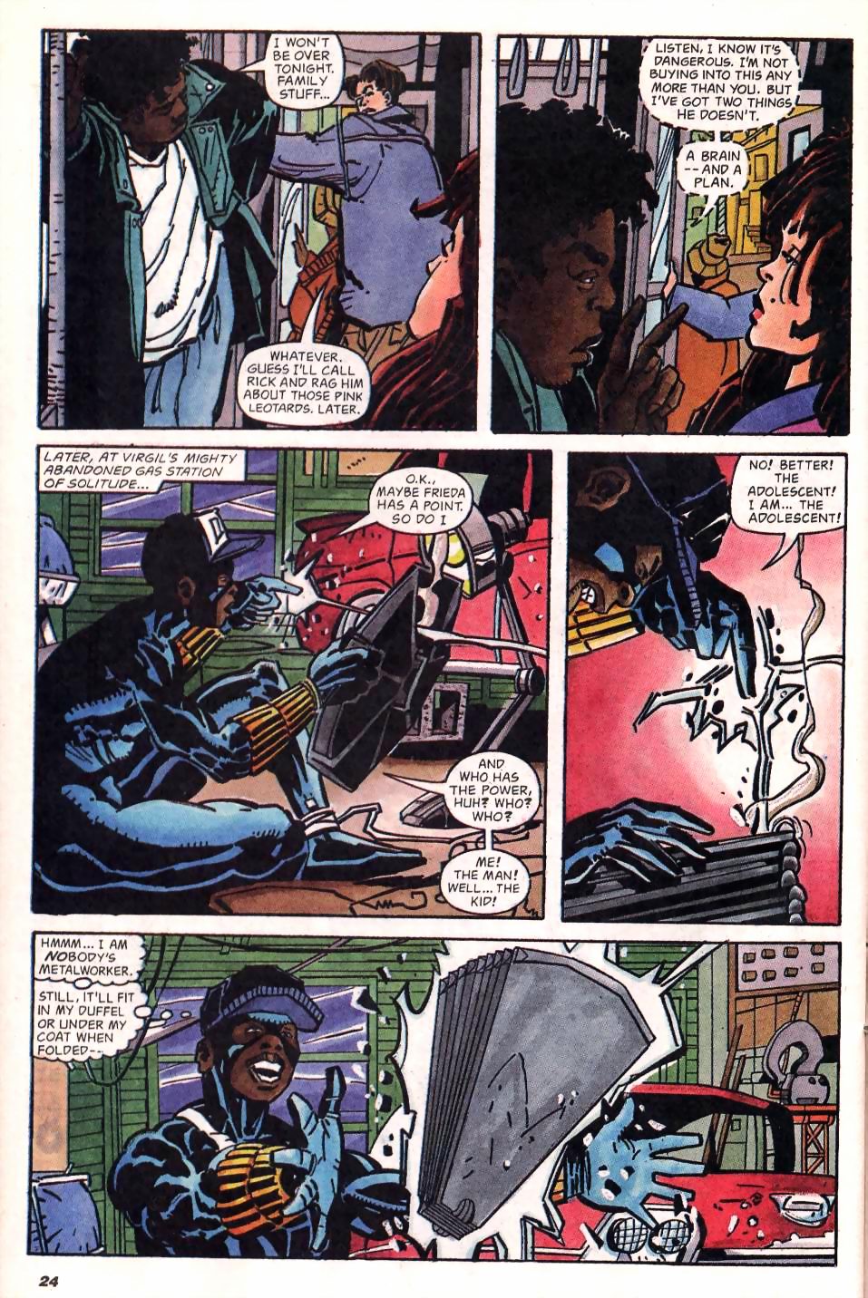 Read online Static comic -  Issue #3 - 18