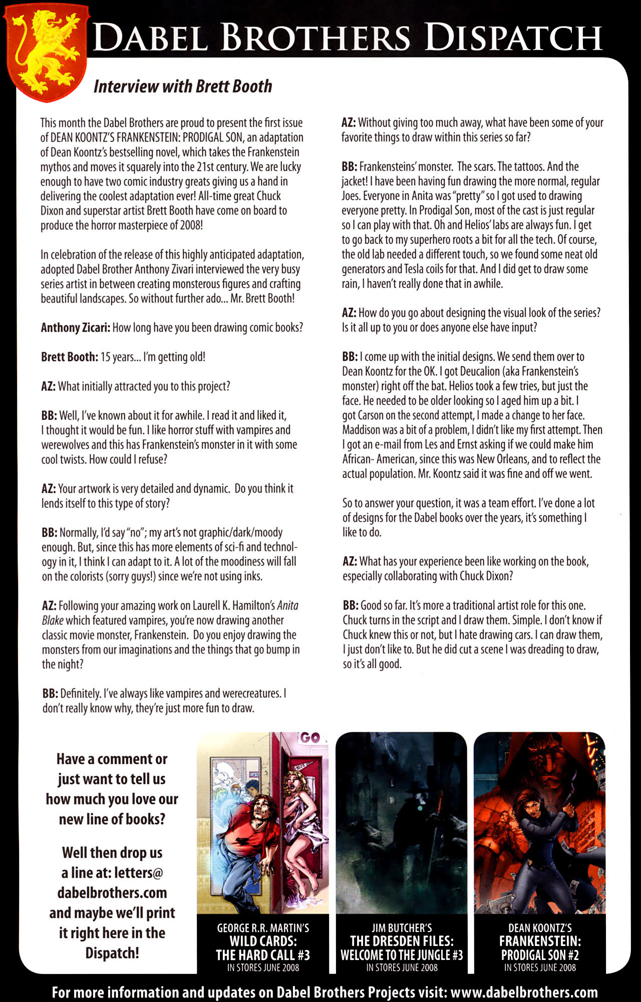 Read online Dean Koontz's Frankenstein: Prodigal Son (2008) comic -  Issue #1 - 26