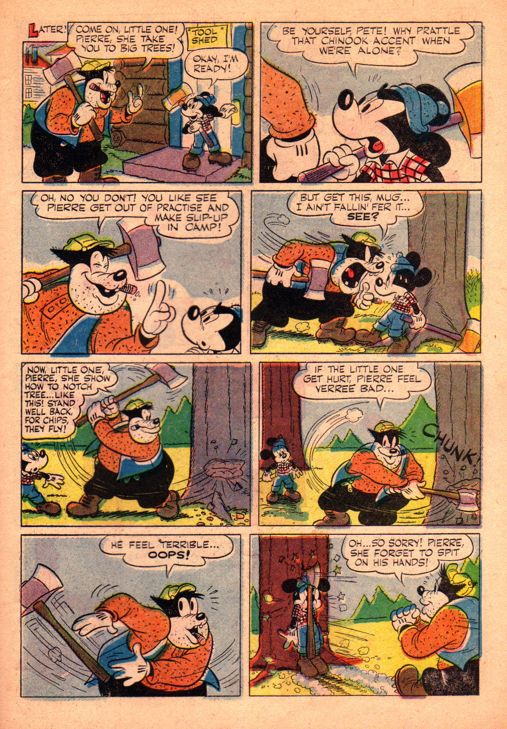 Read online Walt Disney's Comics and Stories comic -  Issue #112 - 47