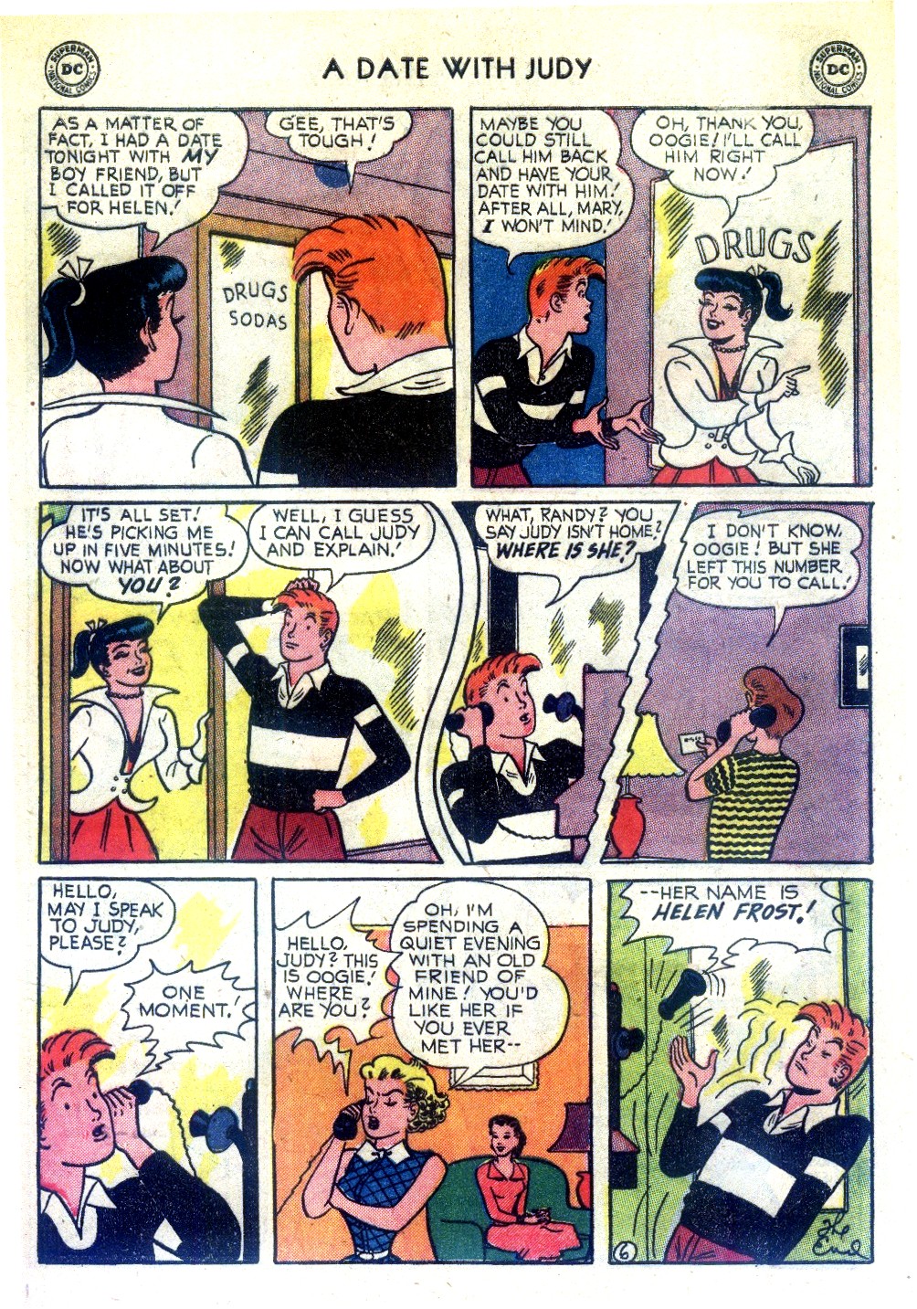 Read online A Date with Judy comic -  Issue #44 - 8