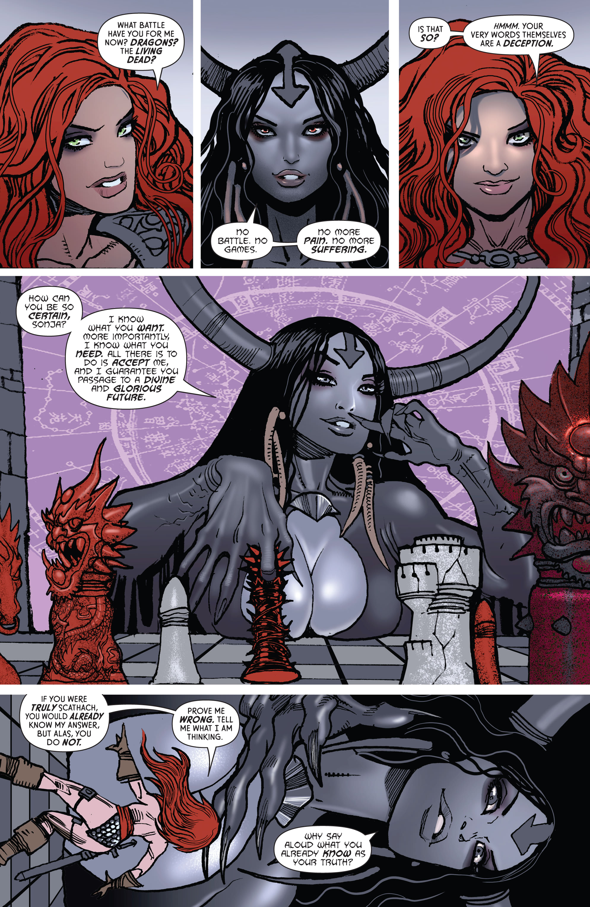Read online The Invincible Red Sonja comic -  Issue #7 - 8