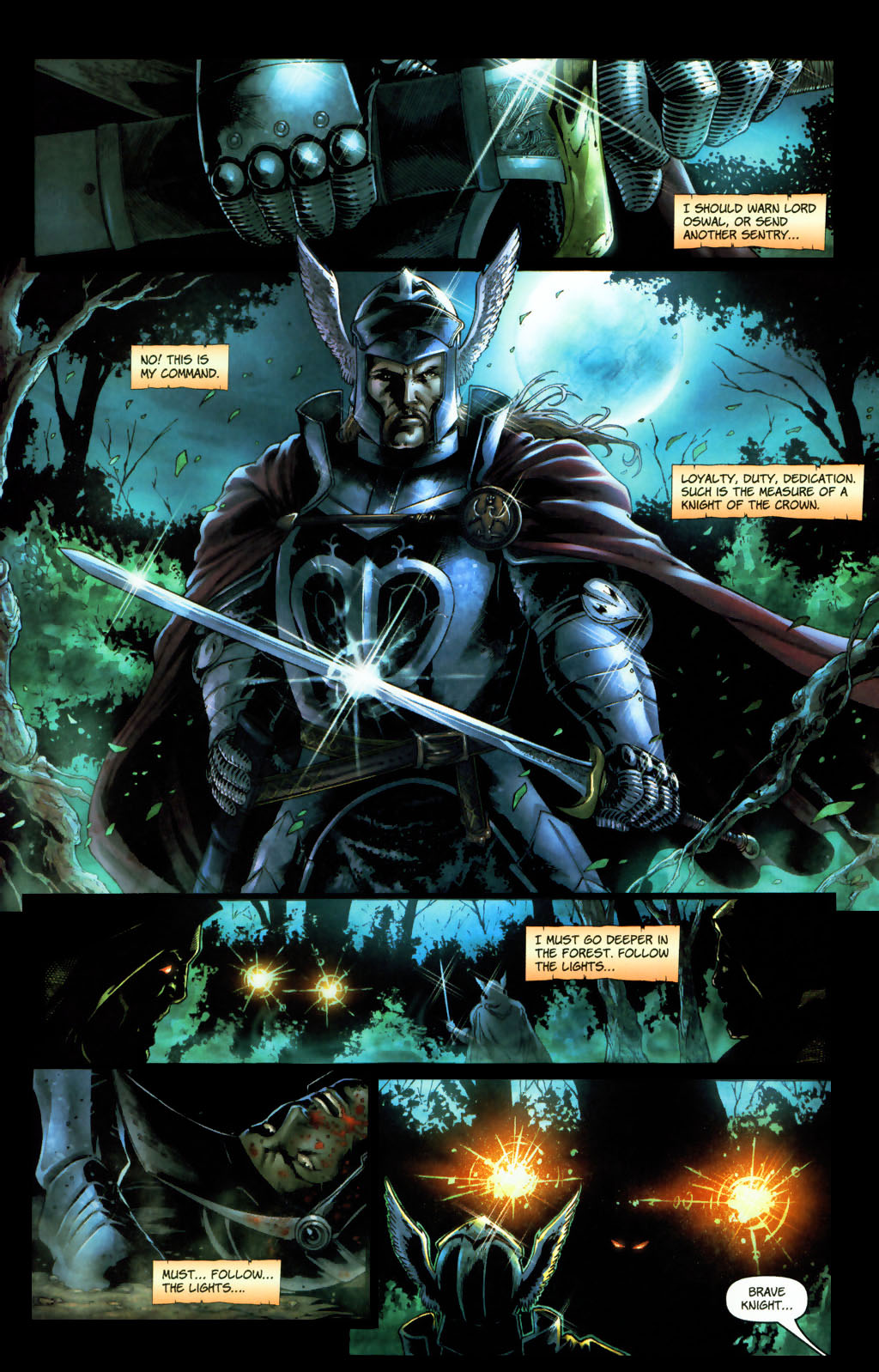 Read online Dragonlance: The Legend of Huma comic -  Issue #3 - 19