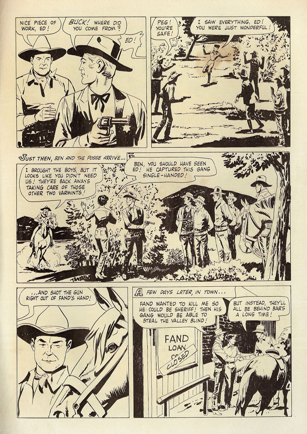 Read online Four Color Comics comic -  Issue #850 - 35