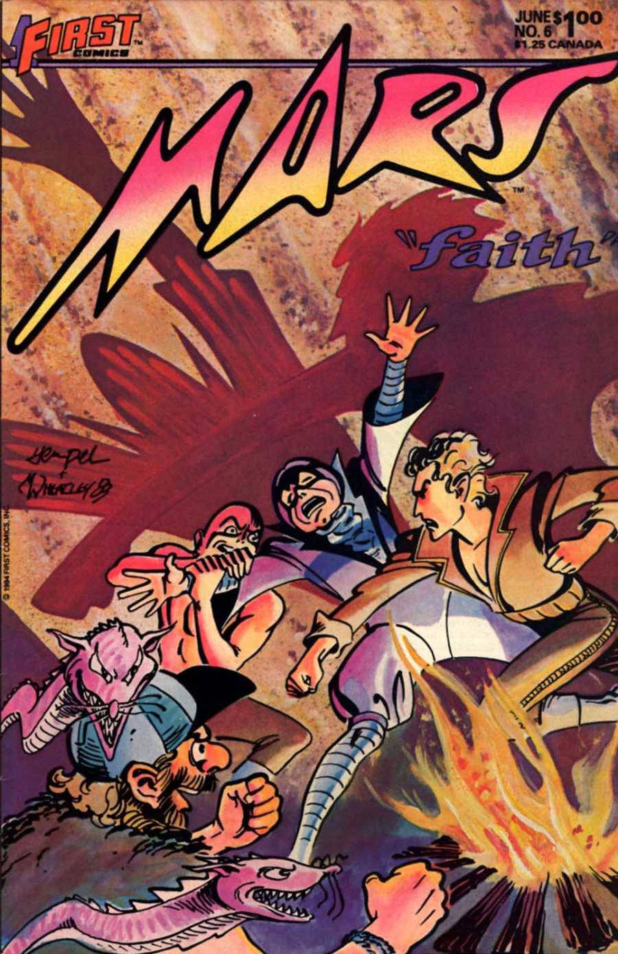 Read online Mars comic -  Issue #6 - 1