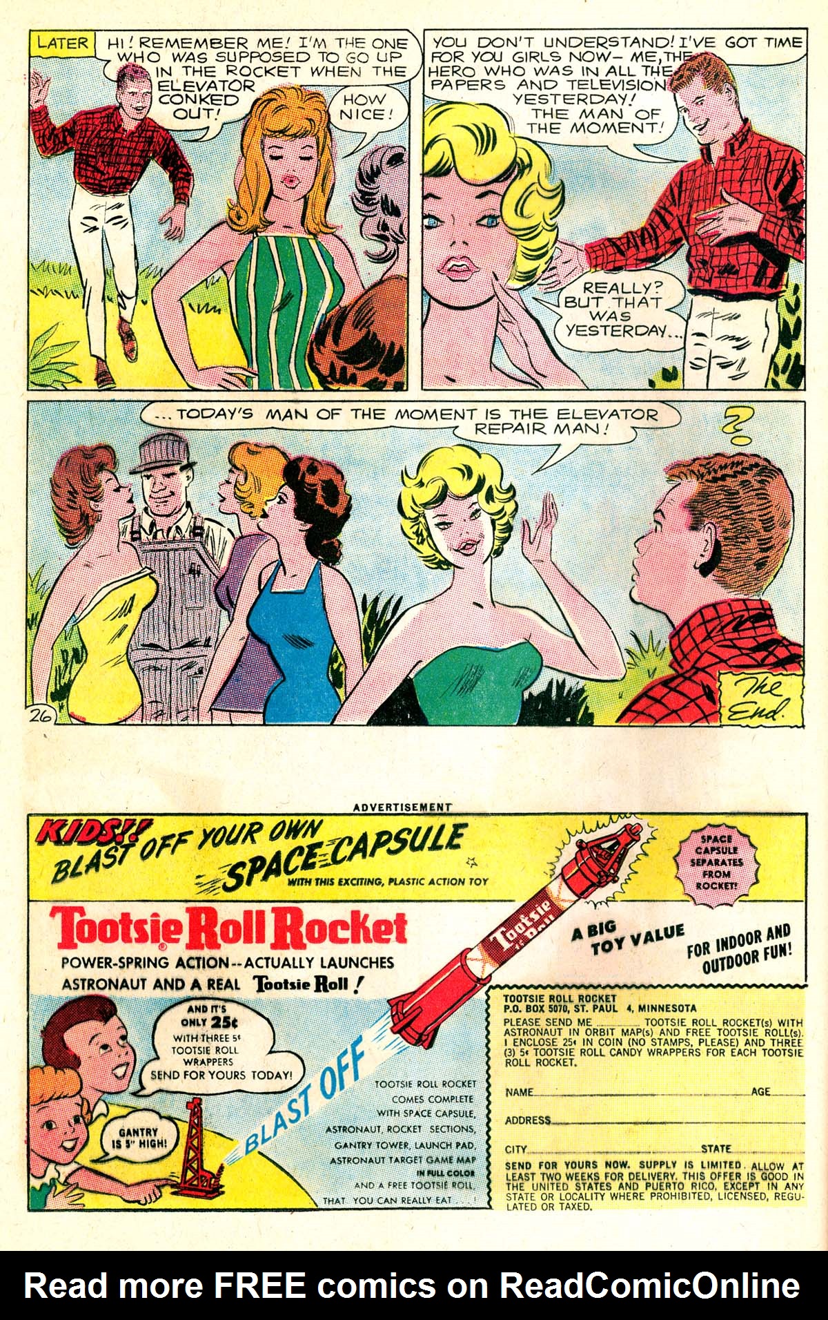 Read online Many Loves of Dobie Gillis comic -  Issue #19 - 32