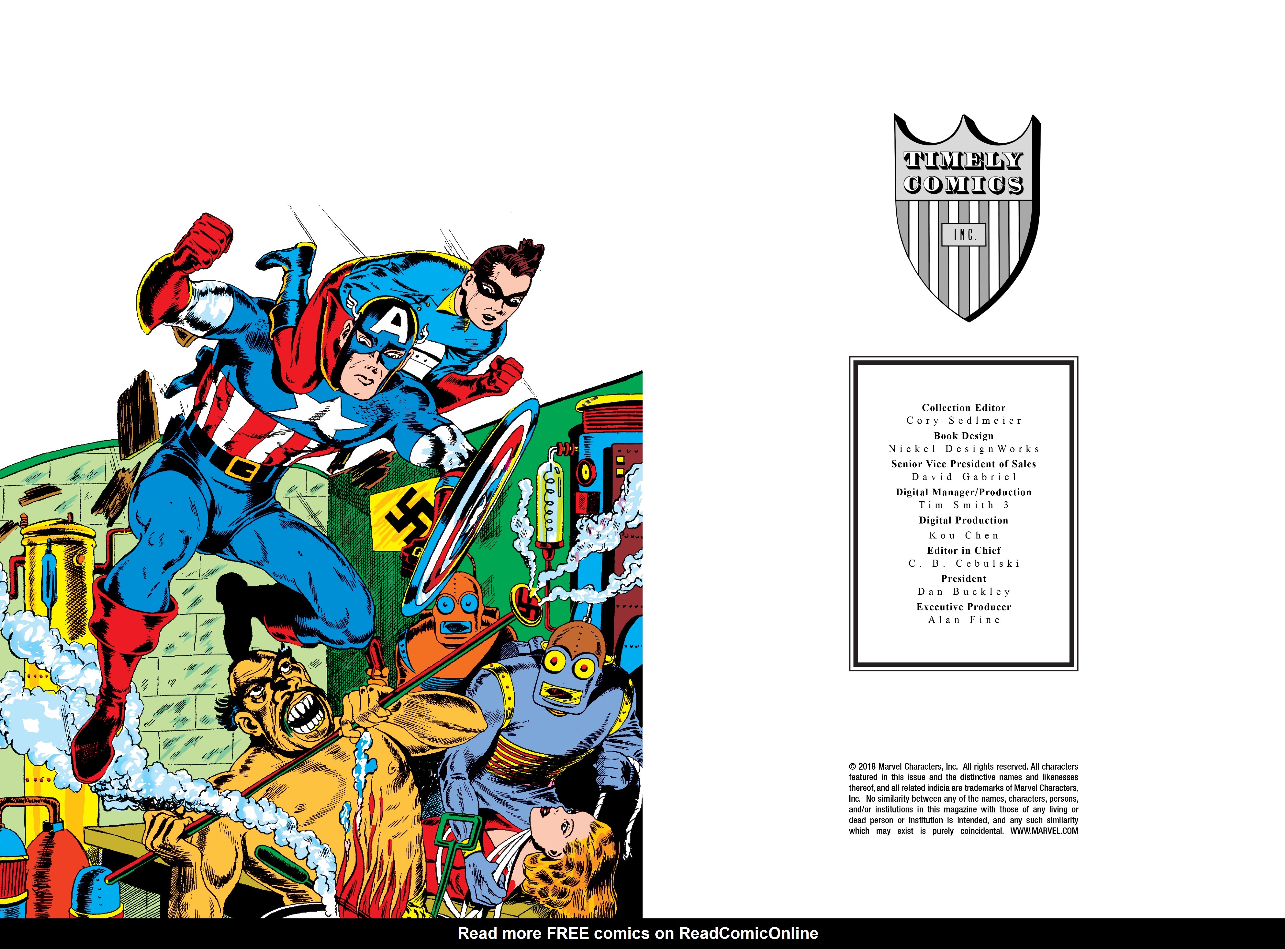 Read online Marvel Masterworks: Golden Age Captain America comic -  Issue # TPB 4 (Part 1) - 3