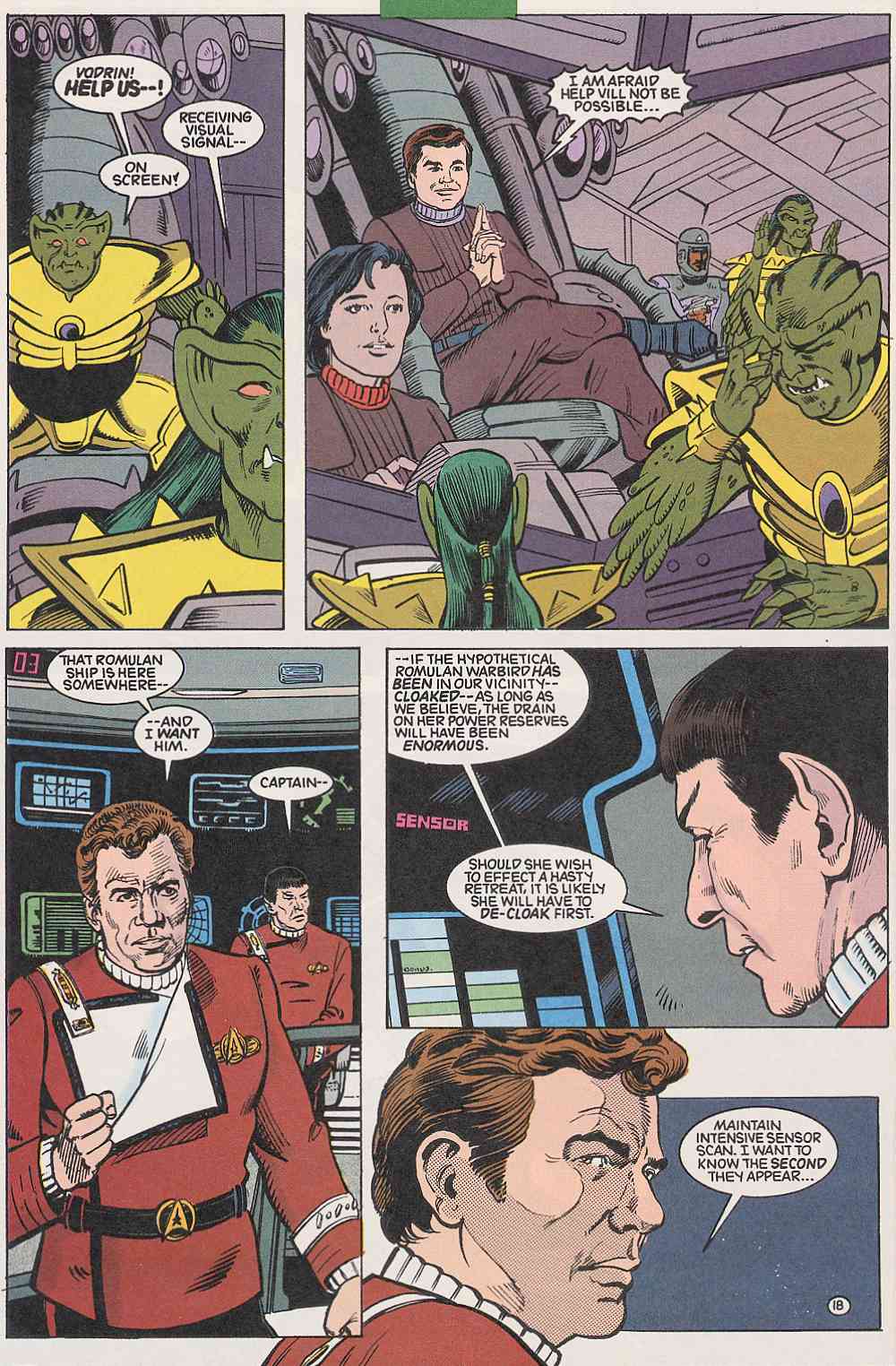 Read online Star Trek (1989) comic -  Issue #40 - 18