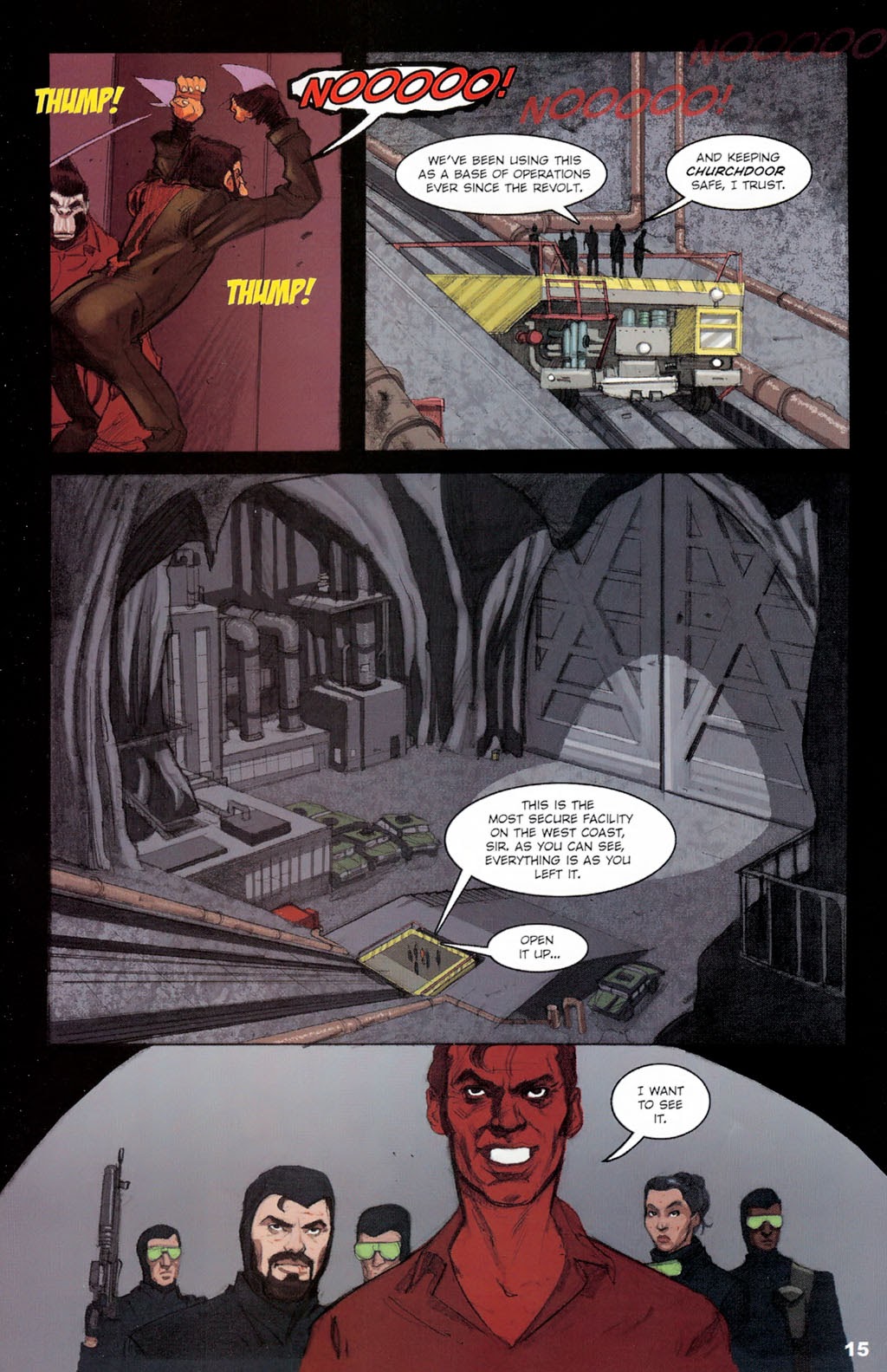 Read online Revolution on the Planet of the Apes comic -  Issue #4 - 17