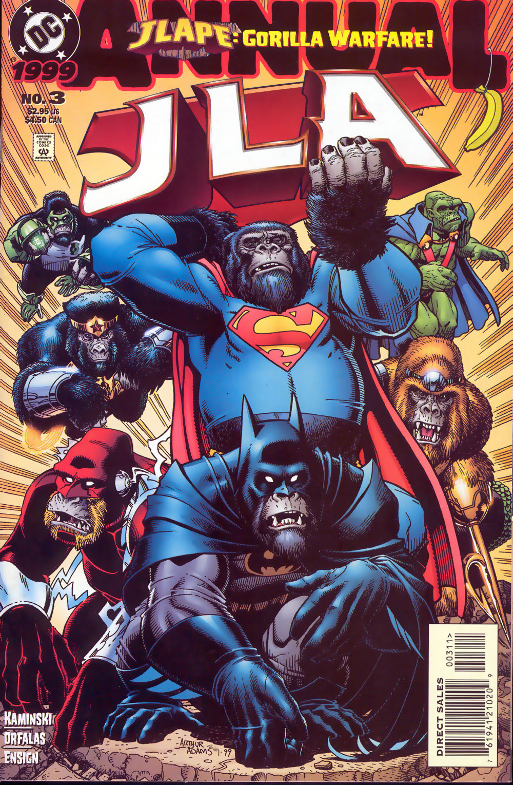 JLA (1997) issue Annual 3 - Page 1