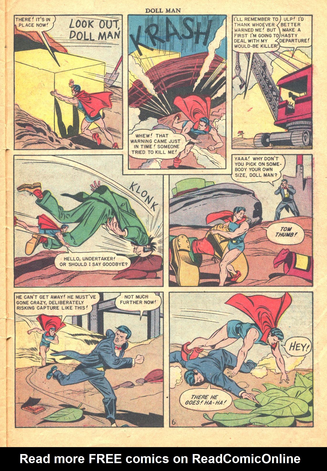 Read online Doll Man comic -  Issue #28 - 31