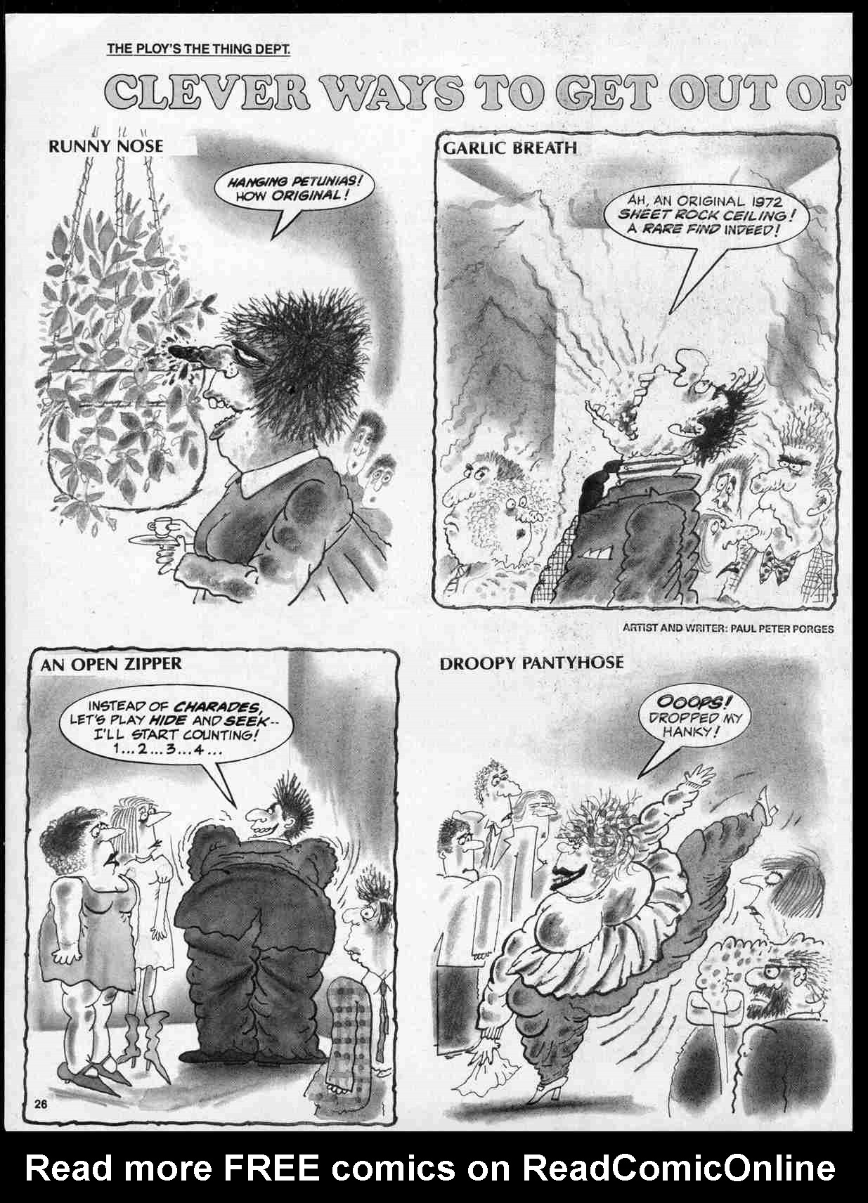 Read online MAD comic -  Issue #274 - 28