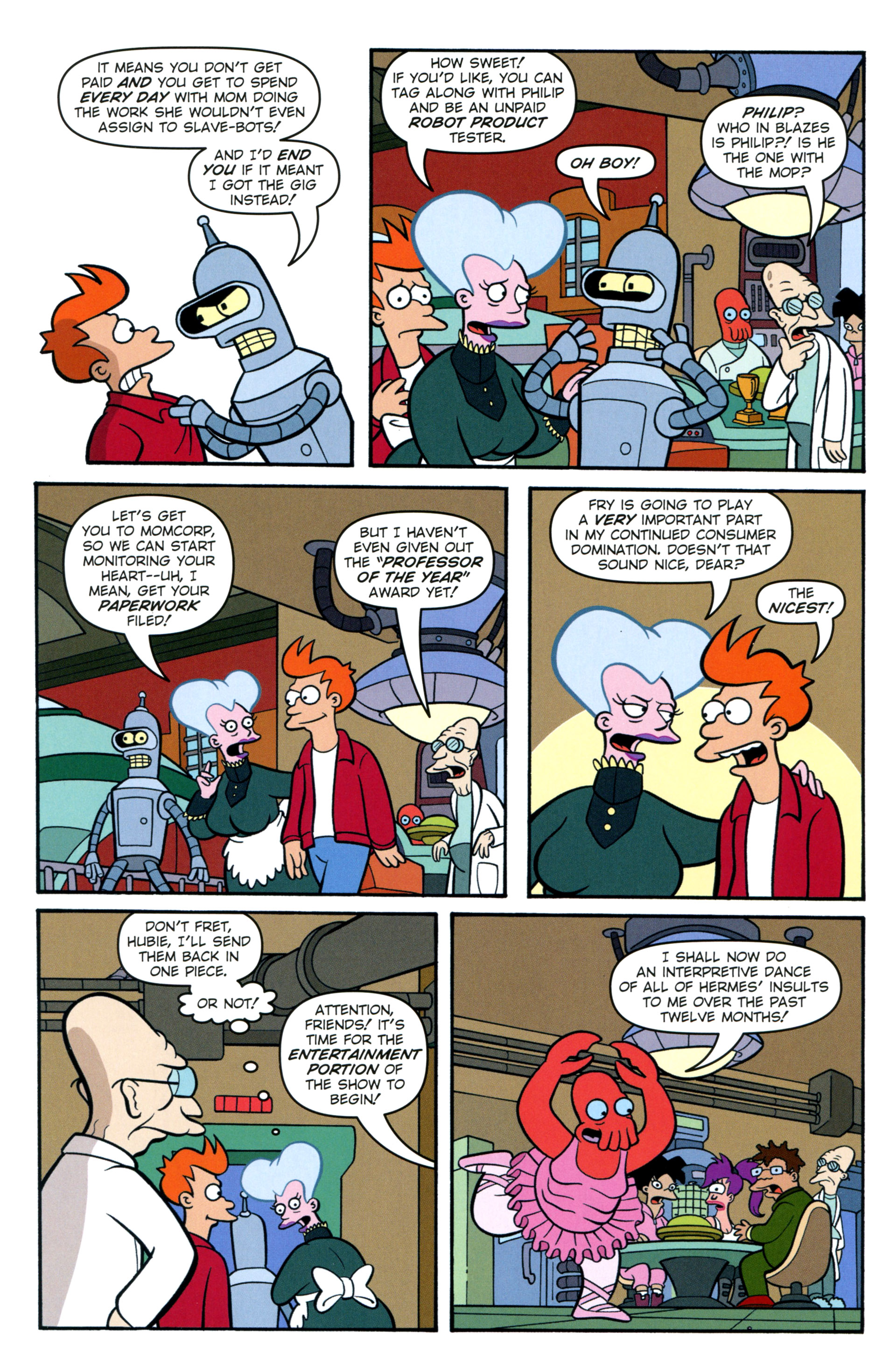 Read online Futurama Comics comic -  Issue #69 - 8