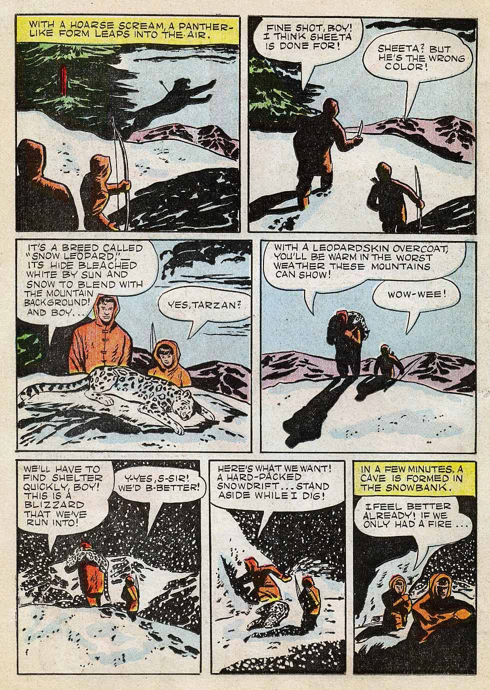 Read online Tarzan (1948) comic -  Issue #6 - 18