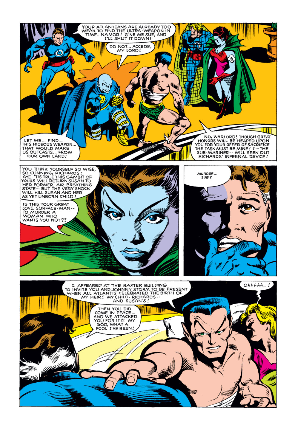 What If? (1977) issue 21 - Invisible Girl of the Fantastic Four married the Sub-Mariner - Page 29