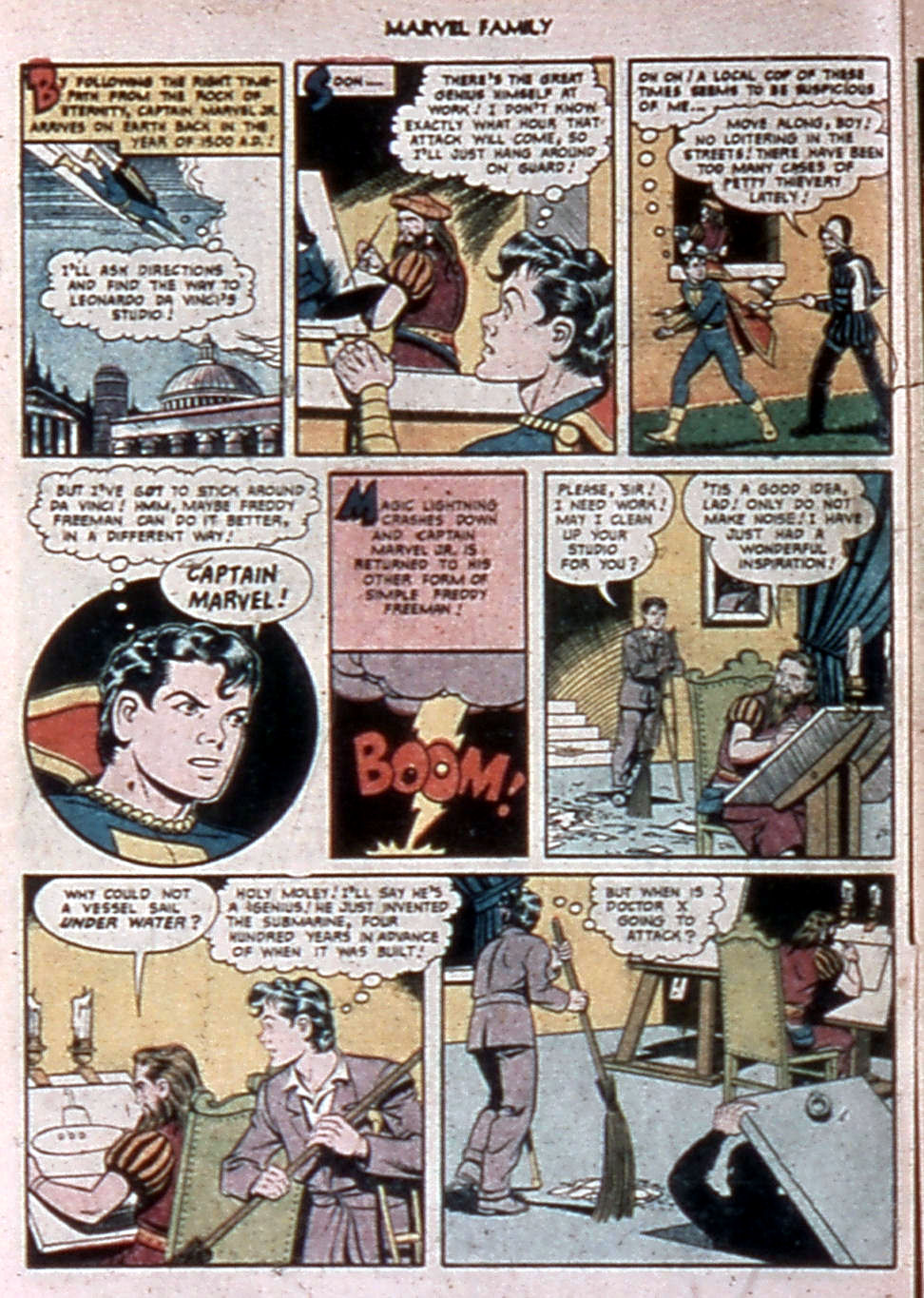 Read online The Marvel Family comic -  Issue #58 - 6